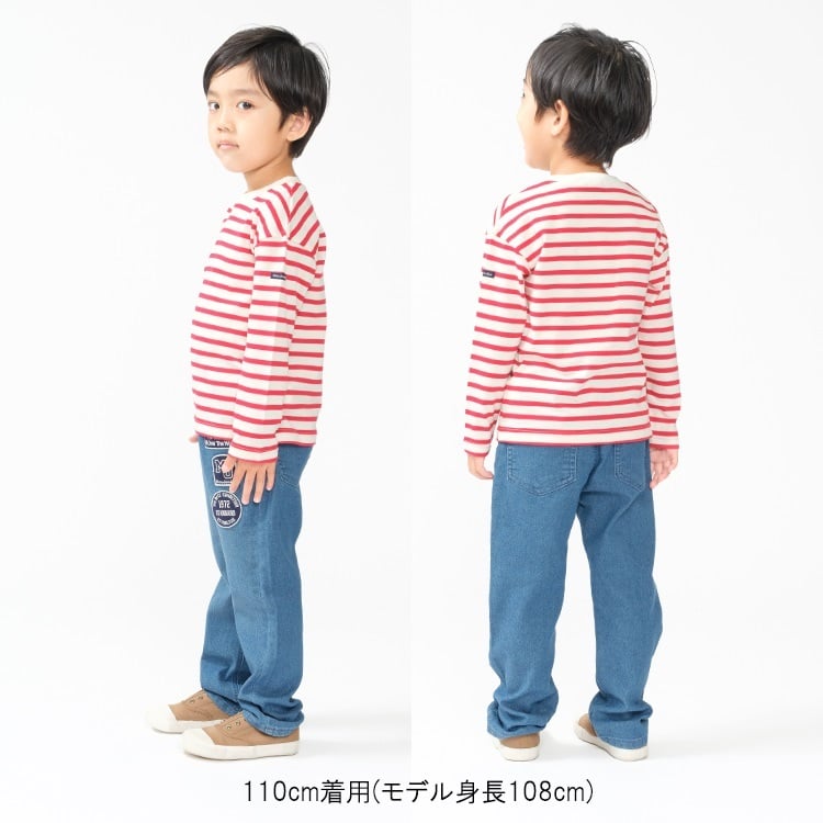 🆕【⭐訂購⭐】🇯🇵日本直送🌀#日本製 純棉 簡約條紋 長袖Tee［2款選］🌀[ELIA-0161][261022]