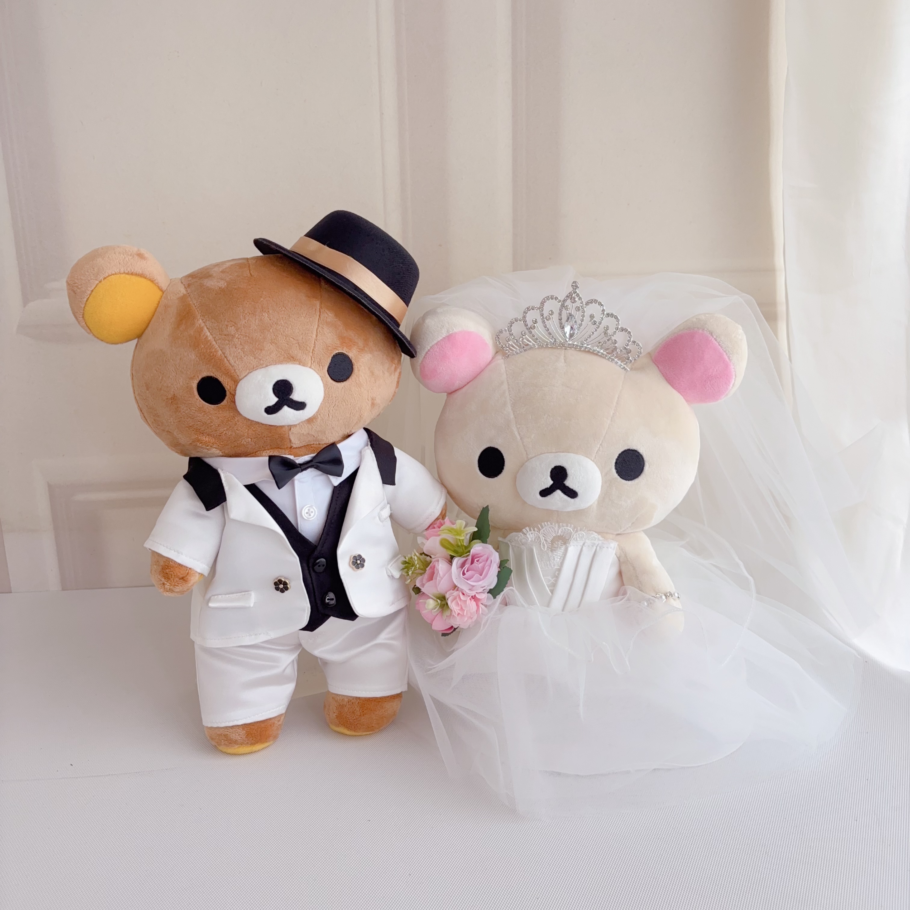 (非現貨)鬆弛熊結婚公仔