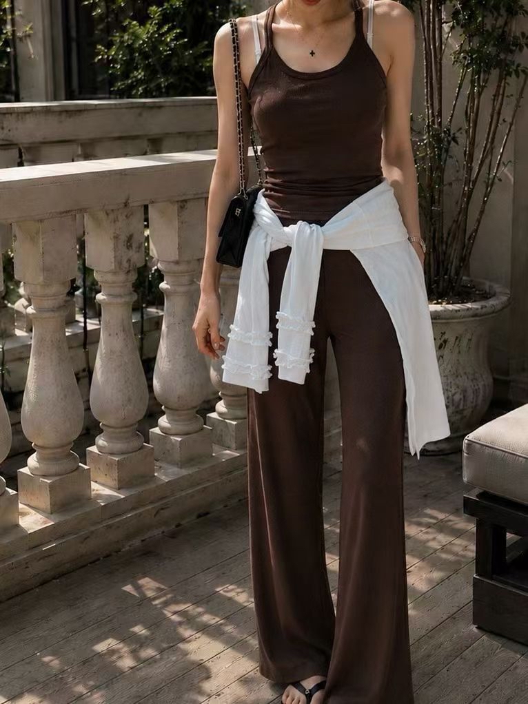 東大門女裝| sporty set (Black/Blue/Brown)
