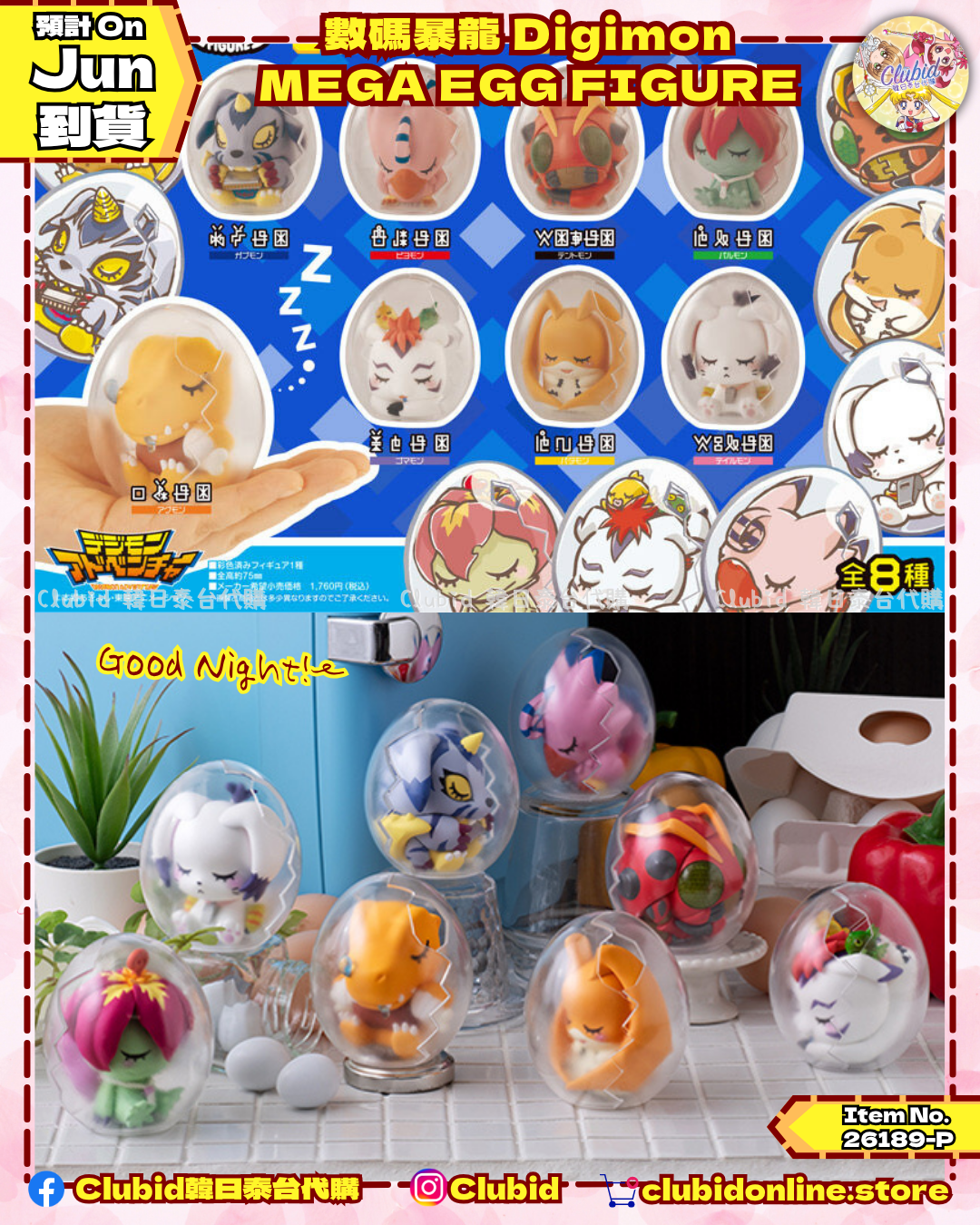《Pre-Order》數碼暴龍 Digimon MEGA EGG FIGURE｜P-Bandai Limited (26189-P）