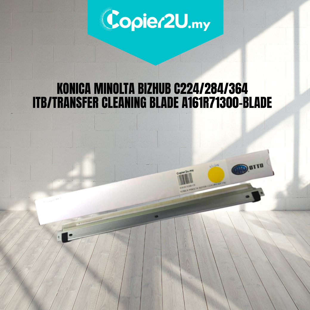 KONICA MINOLTA BIZHUB C224/284/364 ITB/TRANSFER CLEANING BLADE A161R71300-BLADE