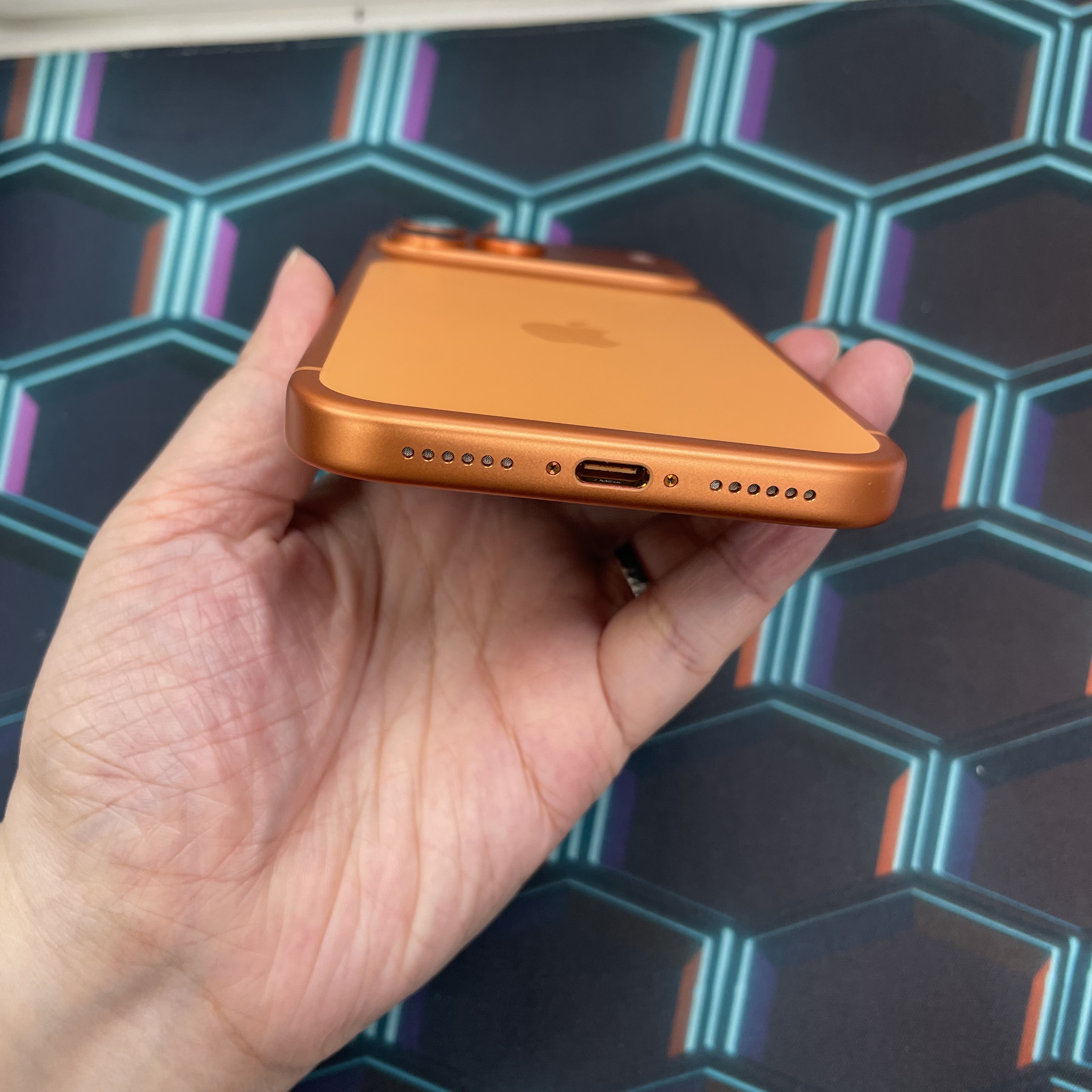 *6065 17 Promax 完美機 256GB 電100 橙色 orange