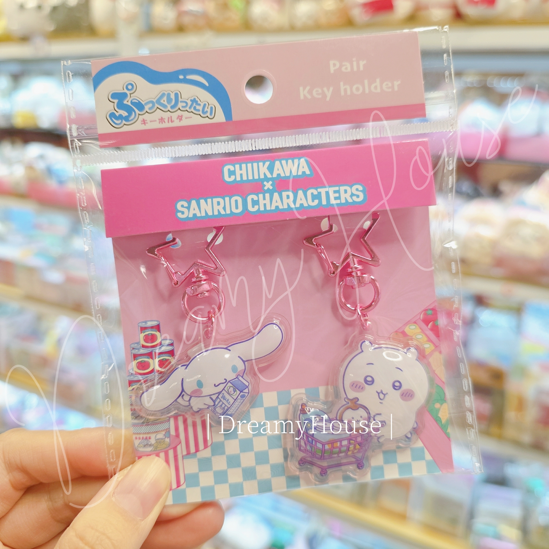 日本 Chiikawa x Sanrio characters 匙扣SET