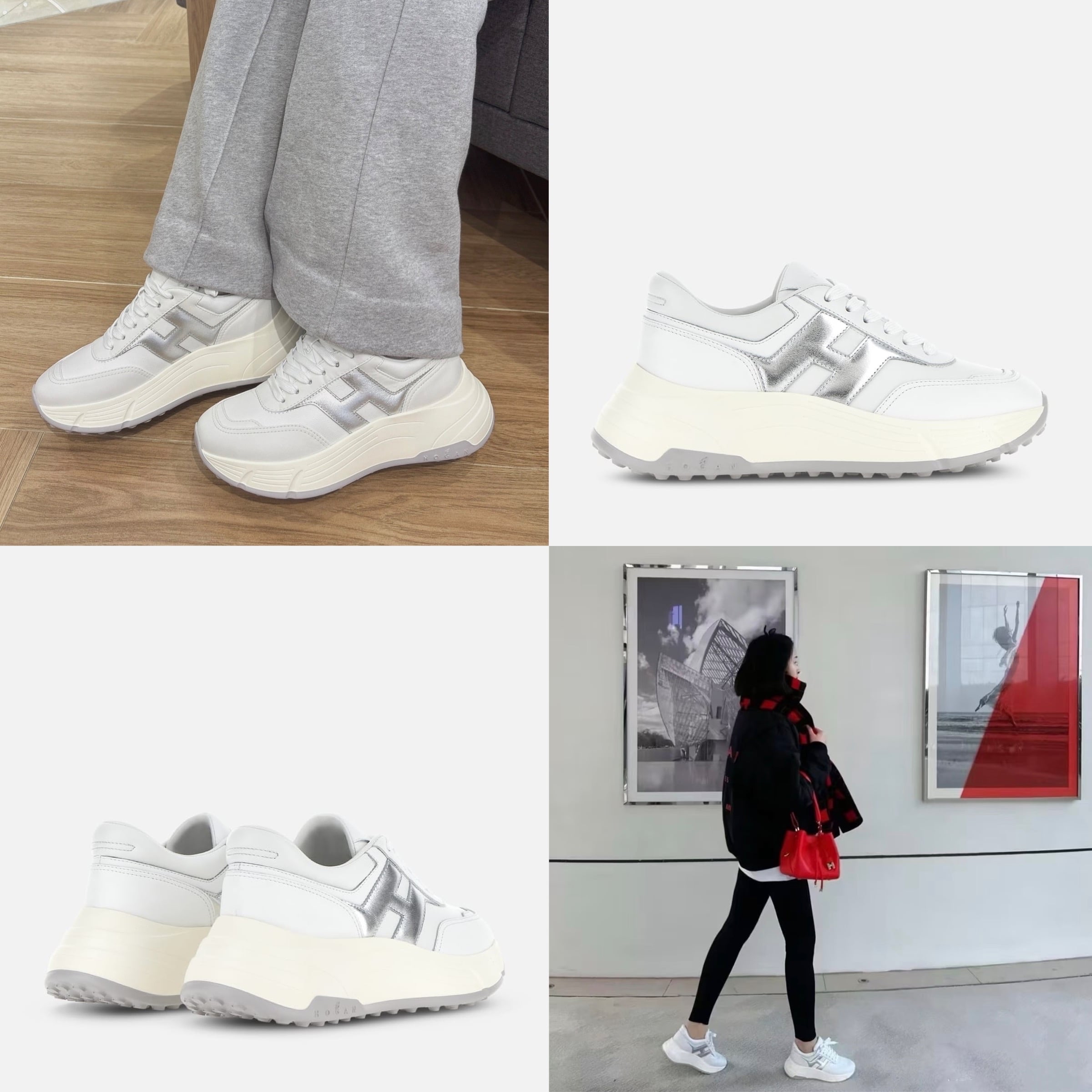 限時優惠✨訂貨📮Hogan Hi-Fi 6.5cm增高sneaker  呢隻色巨好襯🤭🤭 Size 36.5-39/40