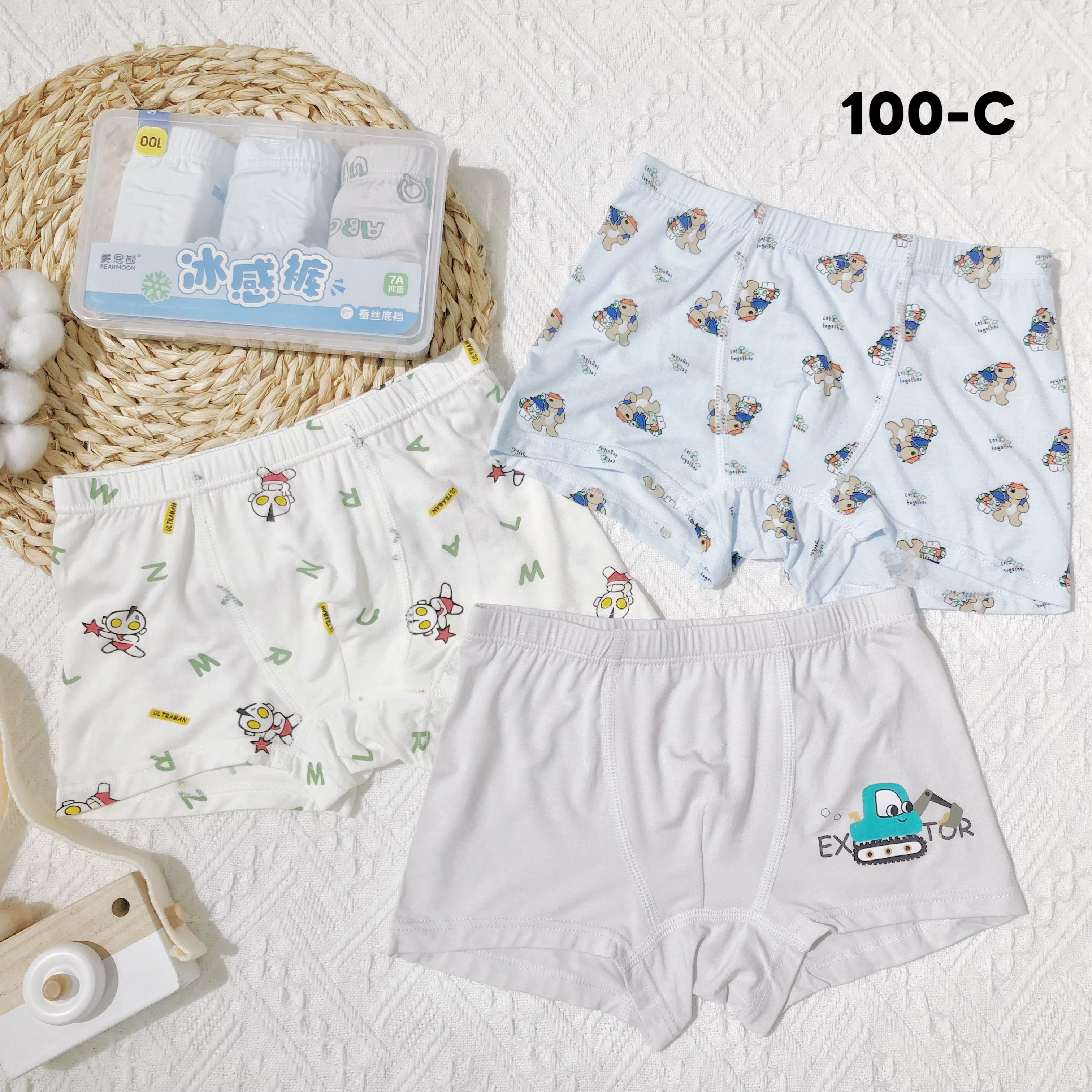 Boys Boxers Underwear Cartoon 