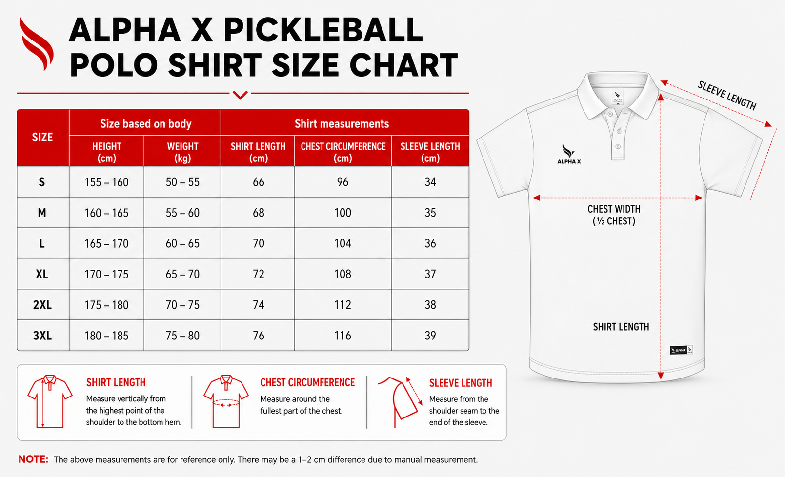 Men's Kamito Alpha X Pickleball Polo Shirt