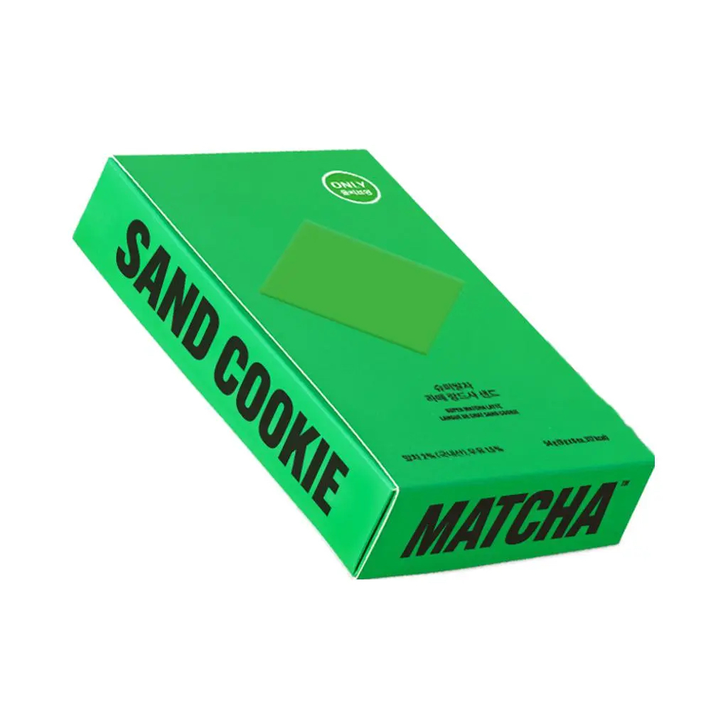 韓國直送  Super Matcha Latte Cream Sand 超級抹茶拿鐵奶油三明治（6片）