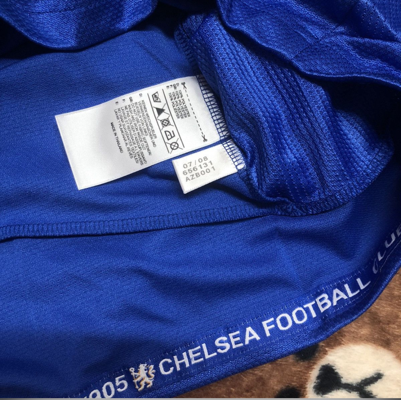 Chelsea 08/09 longsleeves home shirt #8 Lampard