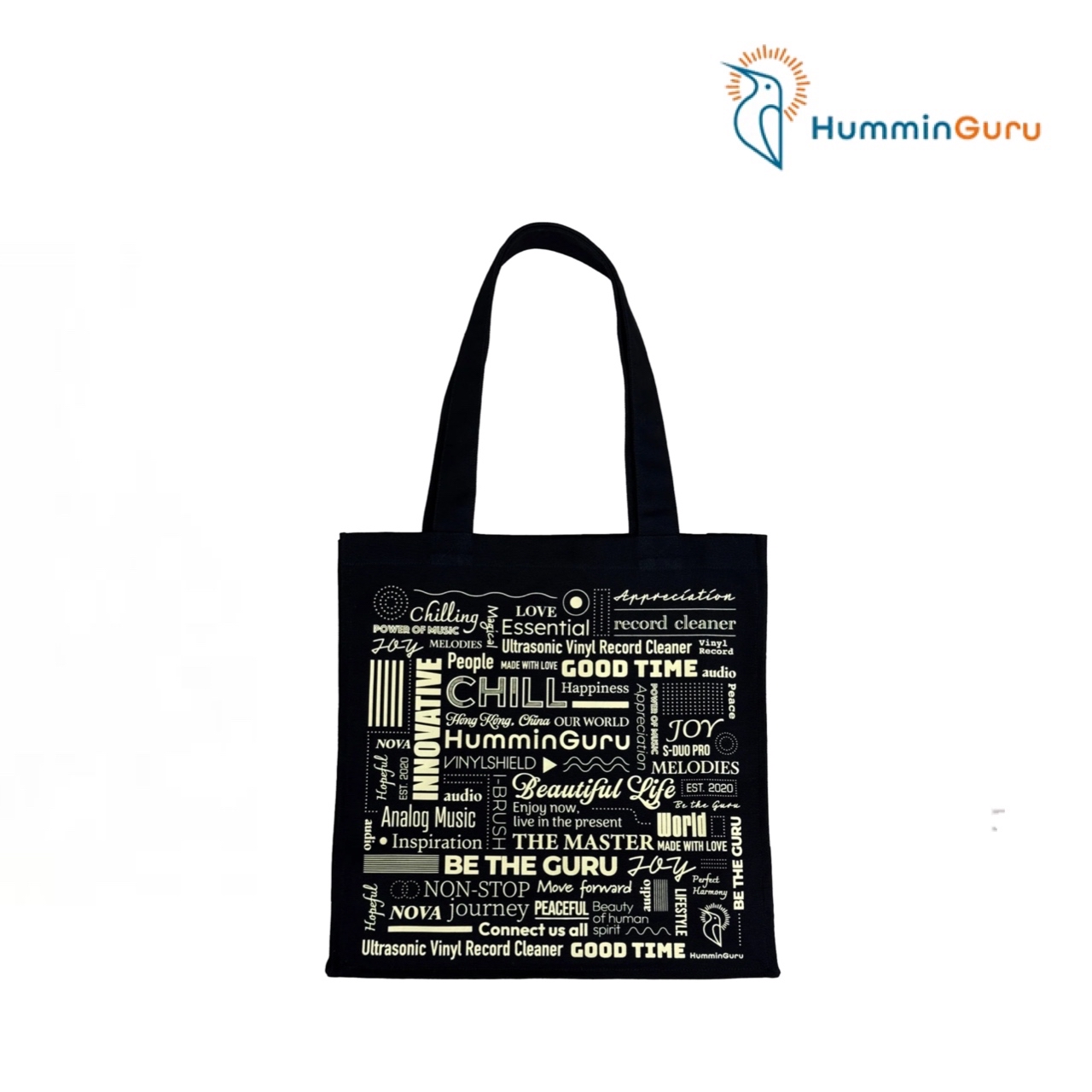 HumminGuru Vinyl Record Tote Bag