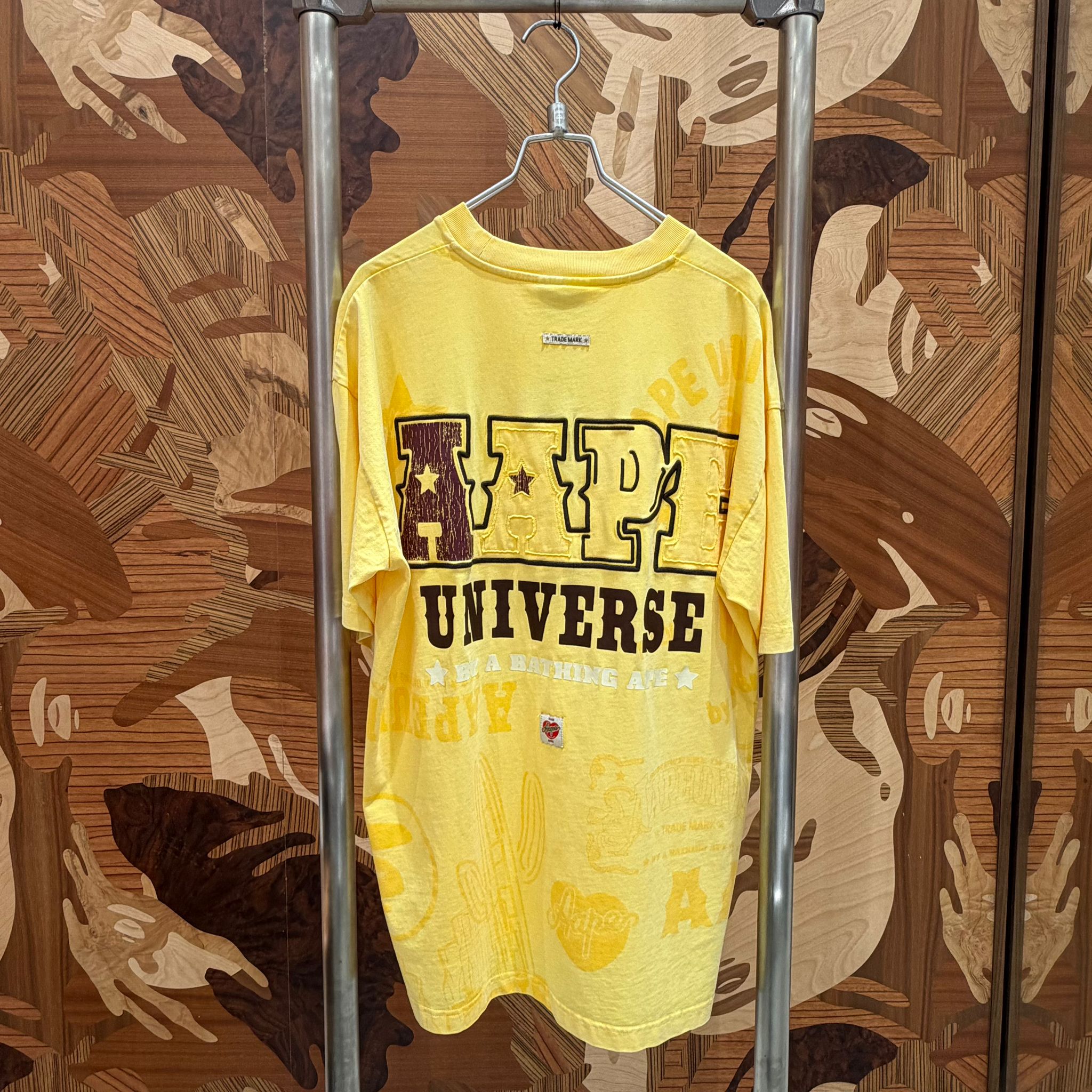 AAPE OVERSIZE fit AAPEUNVS graphic tee (1671) 寬鬆版