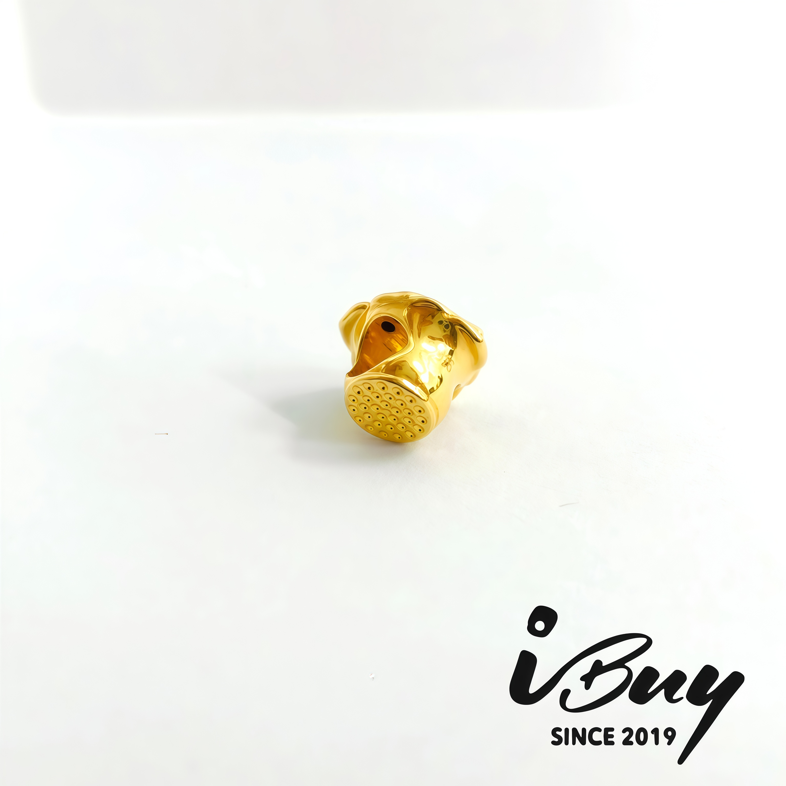 916 HARD GOLD ROSE BEAD 916 硬金 玫瑰花串咀