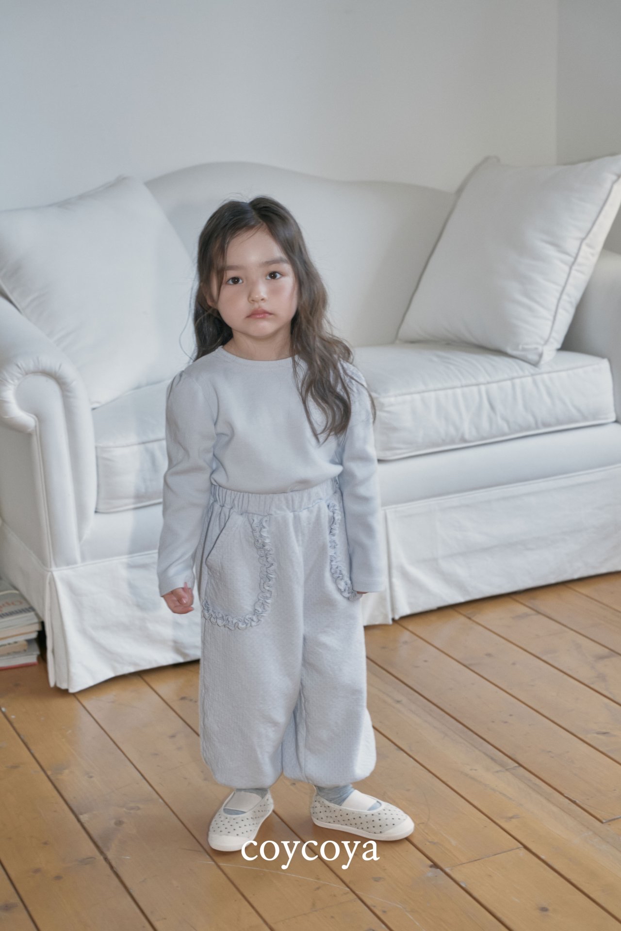 🌸預訂 韓國直送🌸🇰🇷COYCOYA兩色優雅褶皺長袖上衣