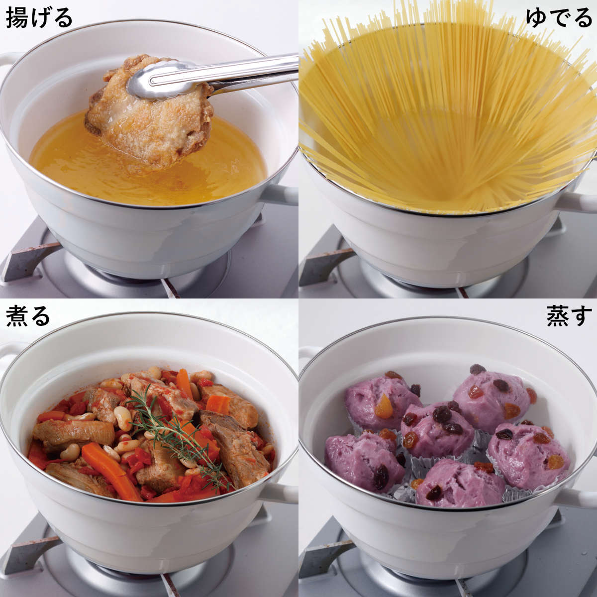 💢限時特價💢🔥🔥【日本直送《HONEYWEAR》All In One 多功能琺瑯萬用鍋】27CM