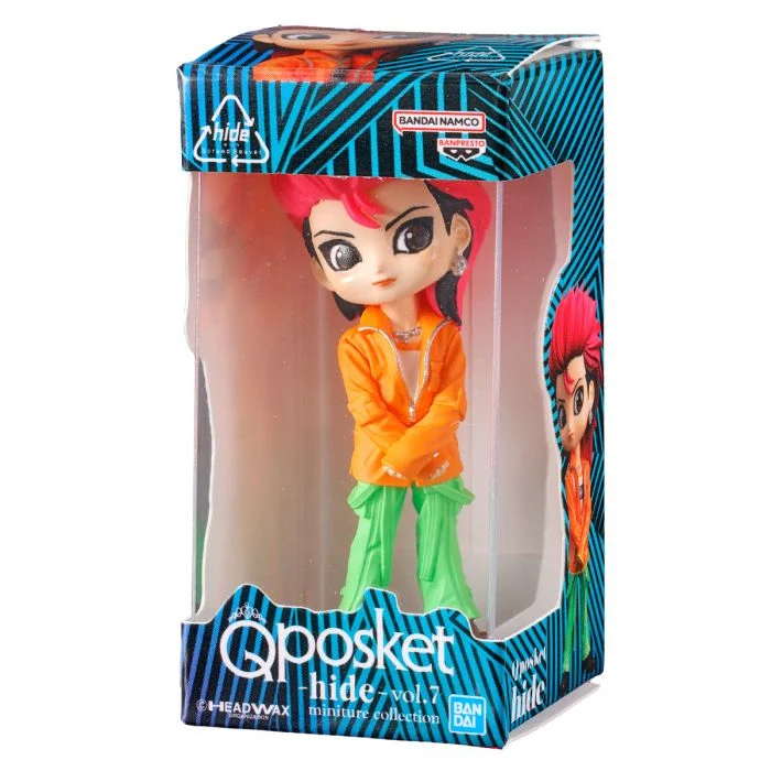 Hide X JAPAN QPosket包裝公仔收藏 扭蛋（全4種）figure