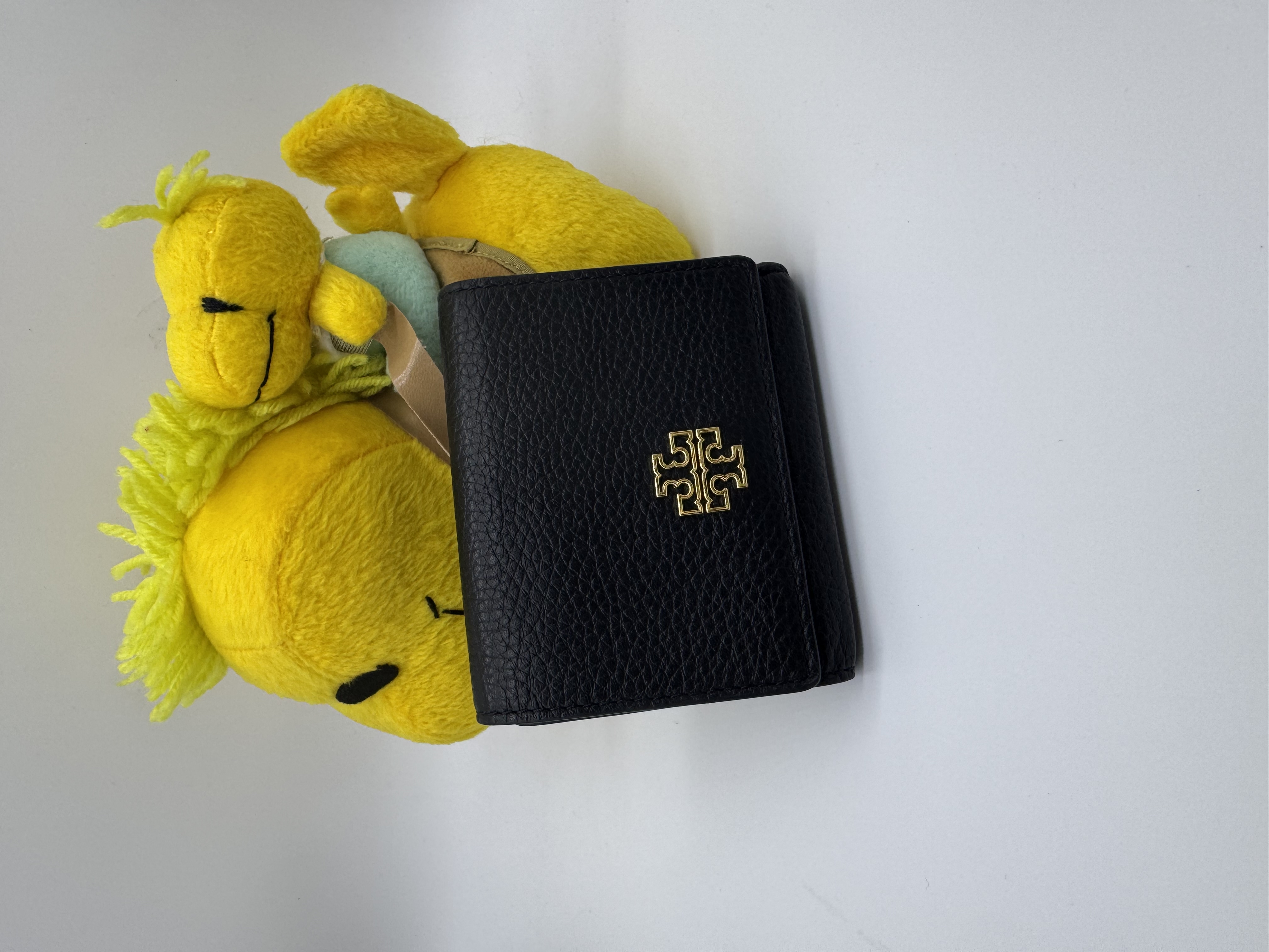 ✈️🇨🇦🇺🇸Tory Burch Outlet 荔枝皮🖤🤎通花Logo短銀包👛💳