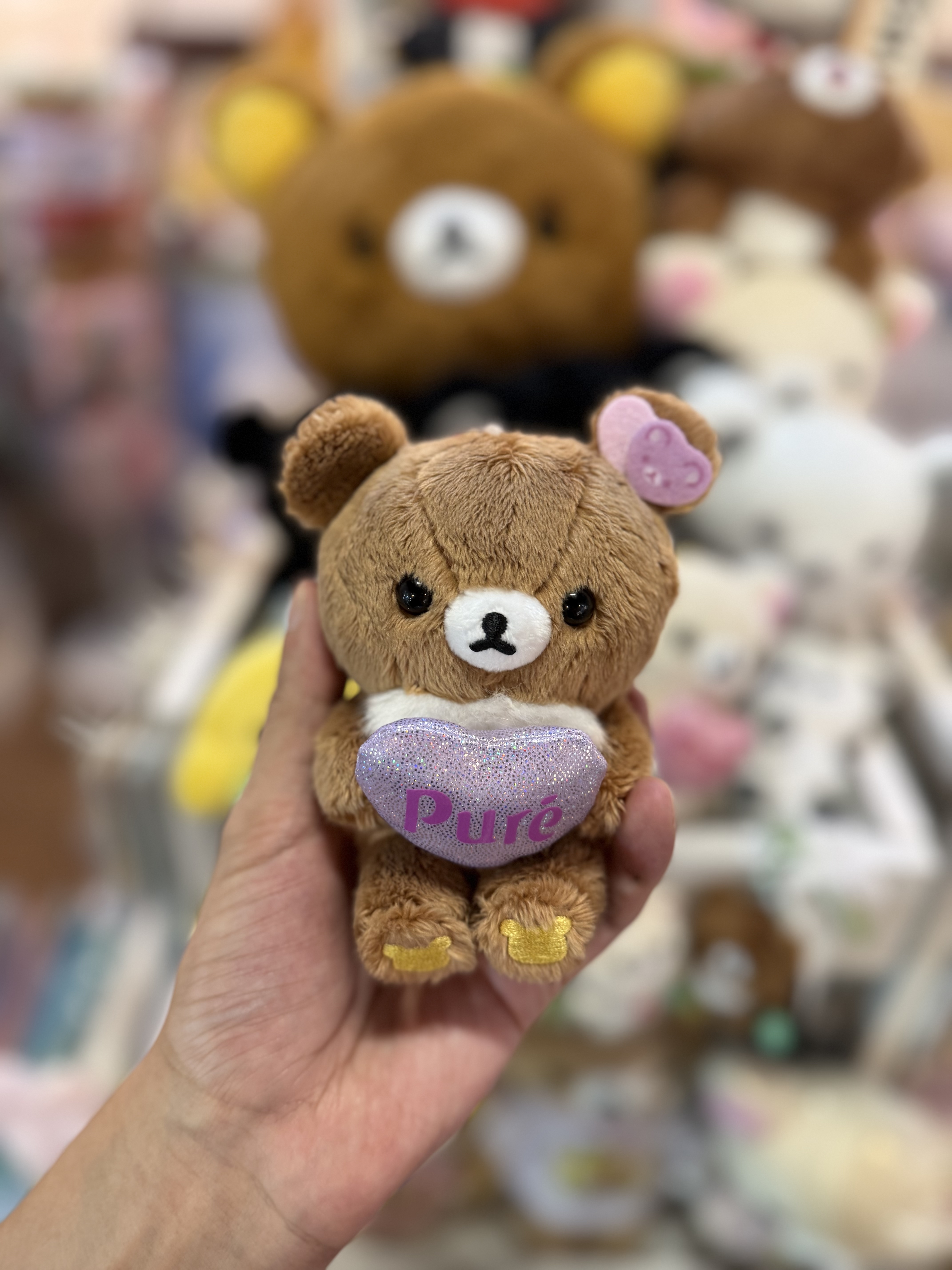 《現貨》全新loft 限定puregumi x rilakkuma 掛飾