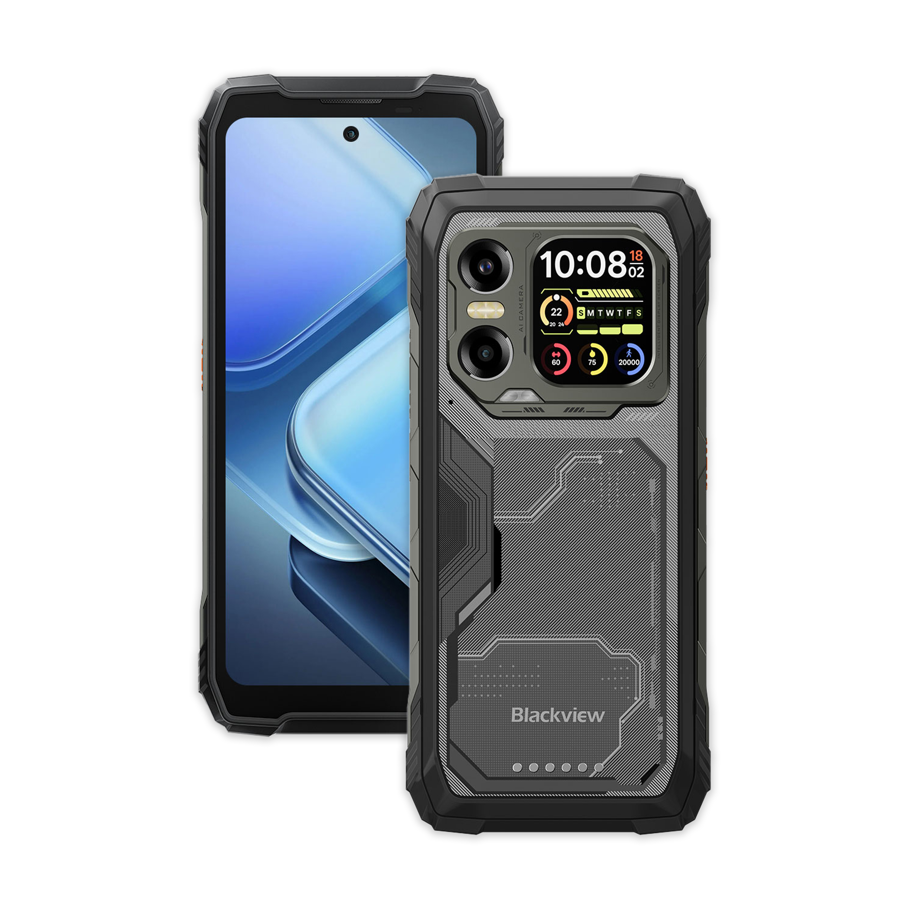 Blackview XPLORE X1 5G | 6.78" 120Hz 2.01"背屏 10000mAh 夜視 AI工具 WiFi6 雙頻GPS 三防手機 Rugged Phone