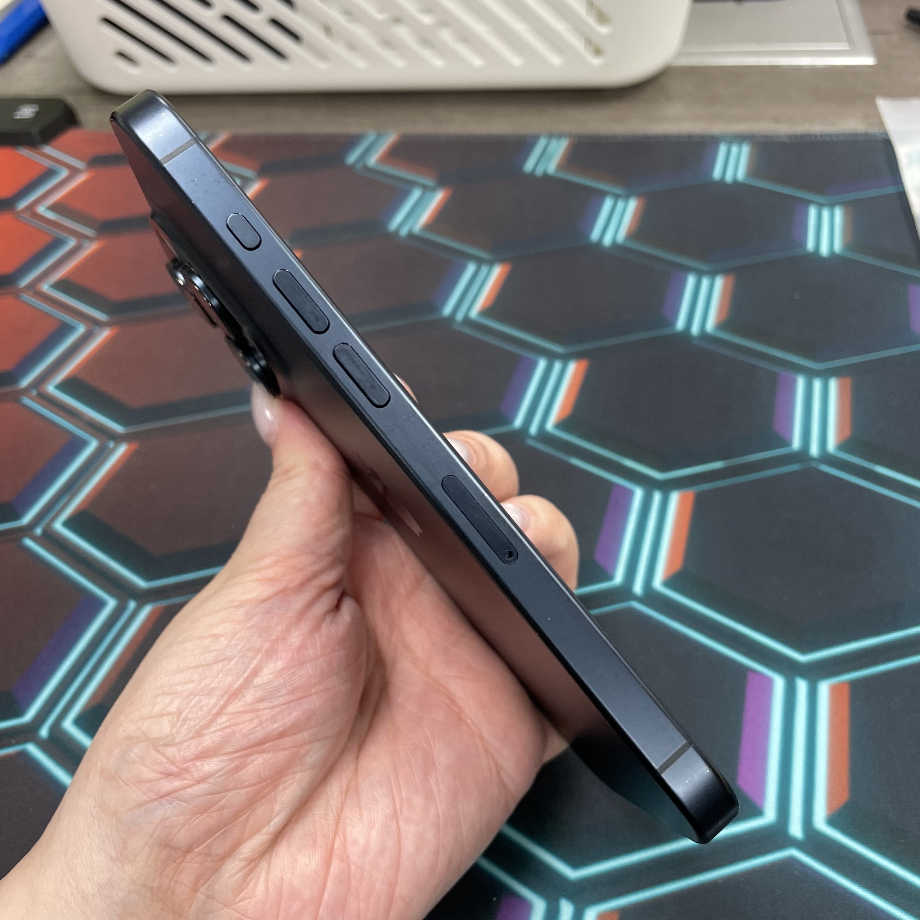 *6654 15 Pro 超靚機 256GB 電84 藍色 blue