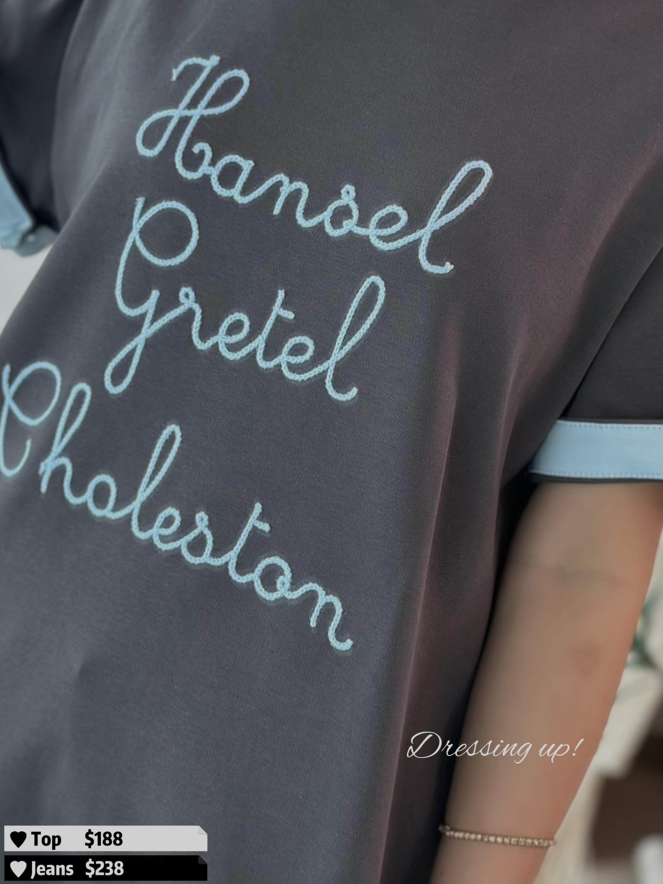 個性潦草｜織字軟棉上衣