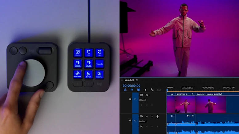 Logitech MX CREATIVE CONSOLE 創作者主控台