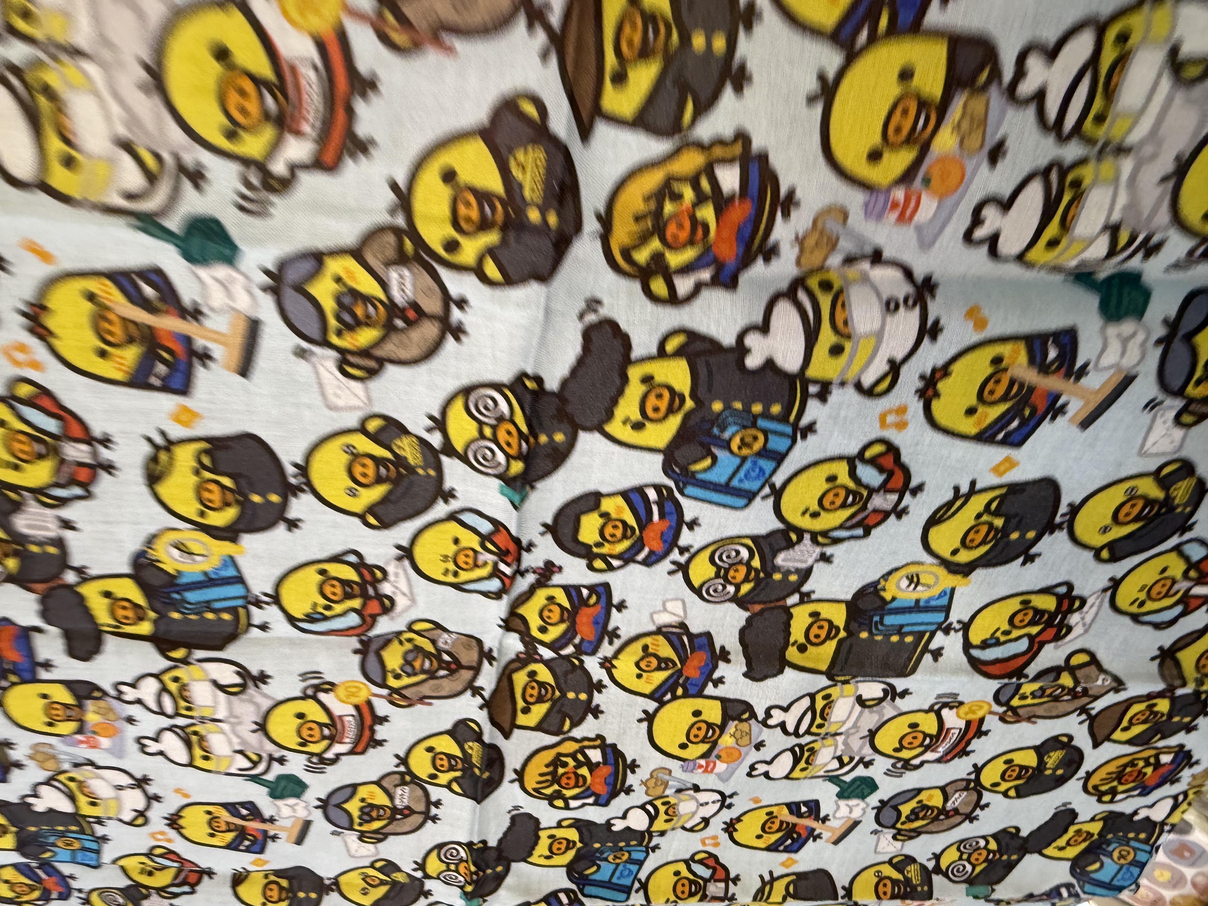 《現貨》全新日本小雞學園主題pop up店限定餐巾