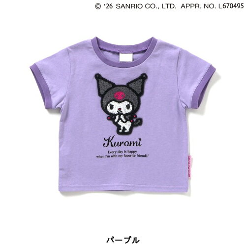 🆕【⭐訂購⭐】🇯🇵日本直送🌀#Sanrio 刺繡貼布 短袖T恤［4款選］🌀 [ELDA-0277][260530]