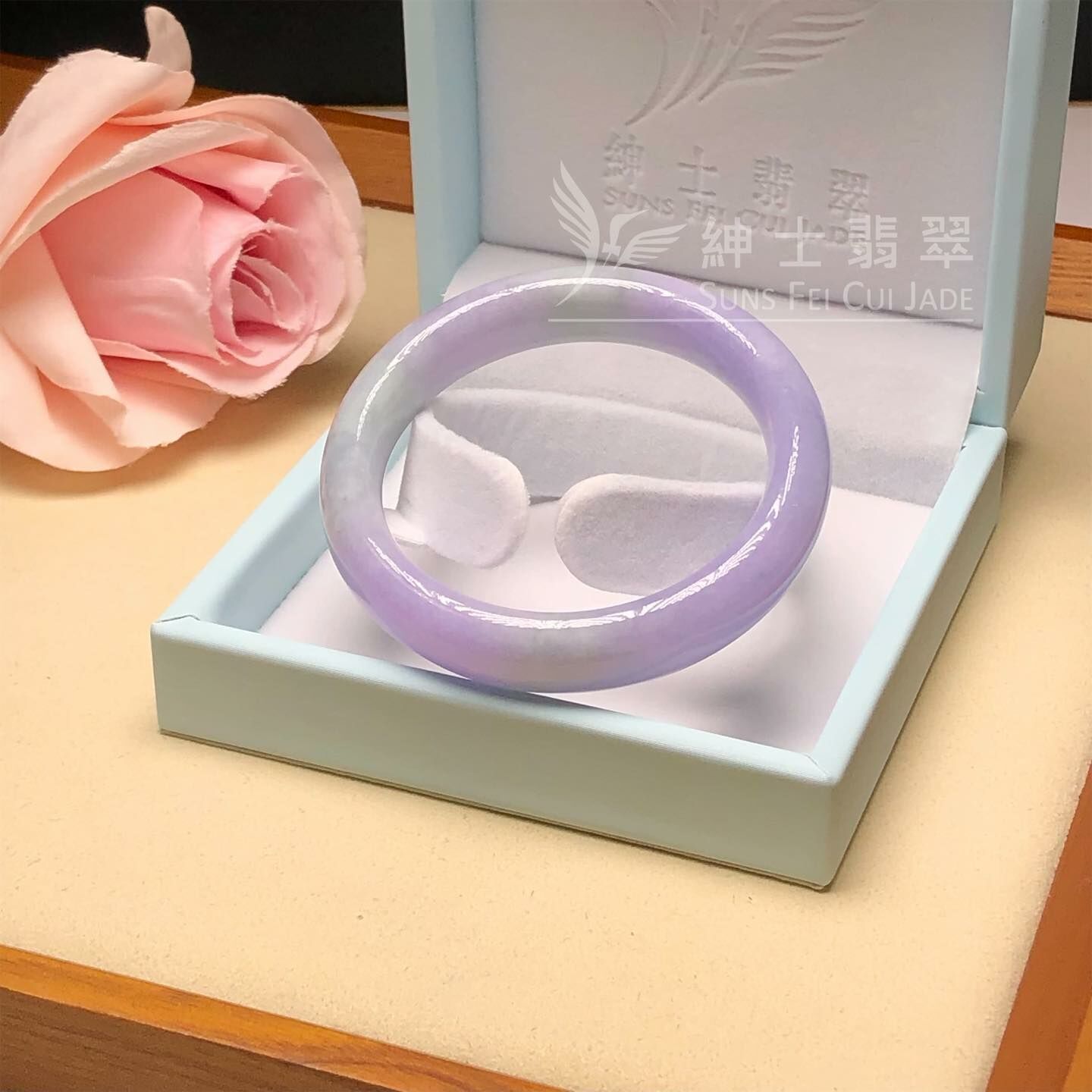 木那濃紫春彩福鐲49.8mm