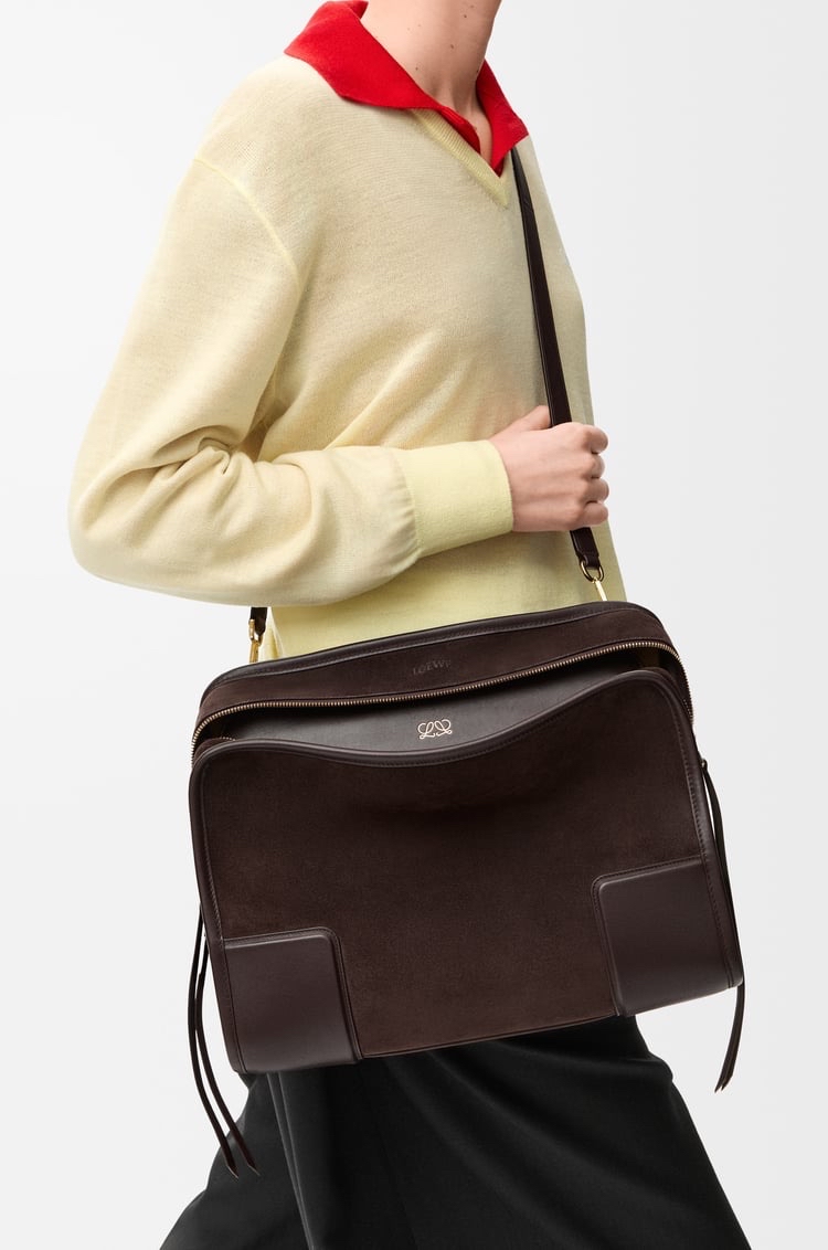 Loewe 女士 大号 Amazona 180 徽标单肩包均码码大号、34.5cm*14cm*27cm 