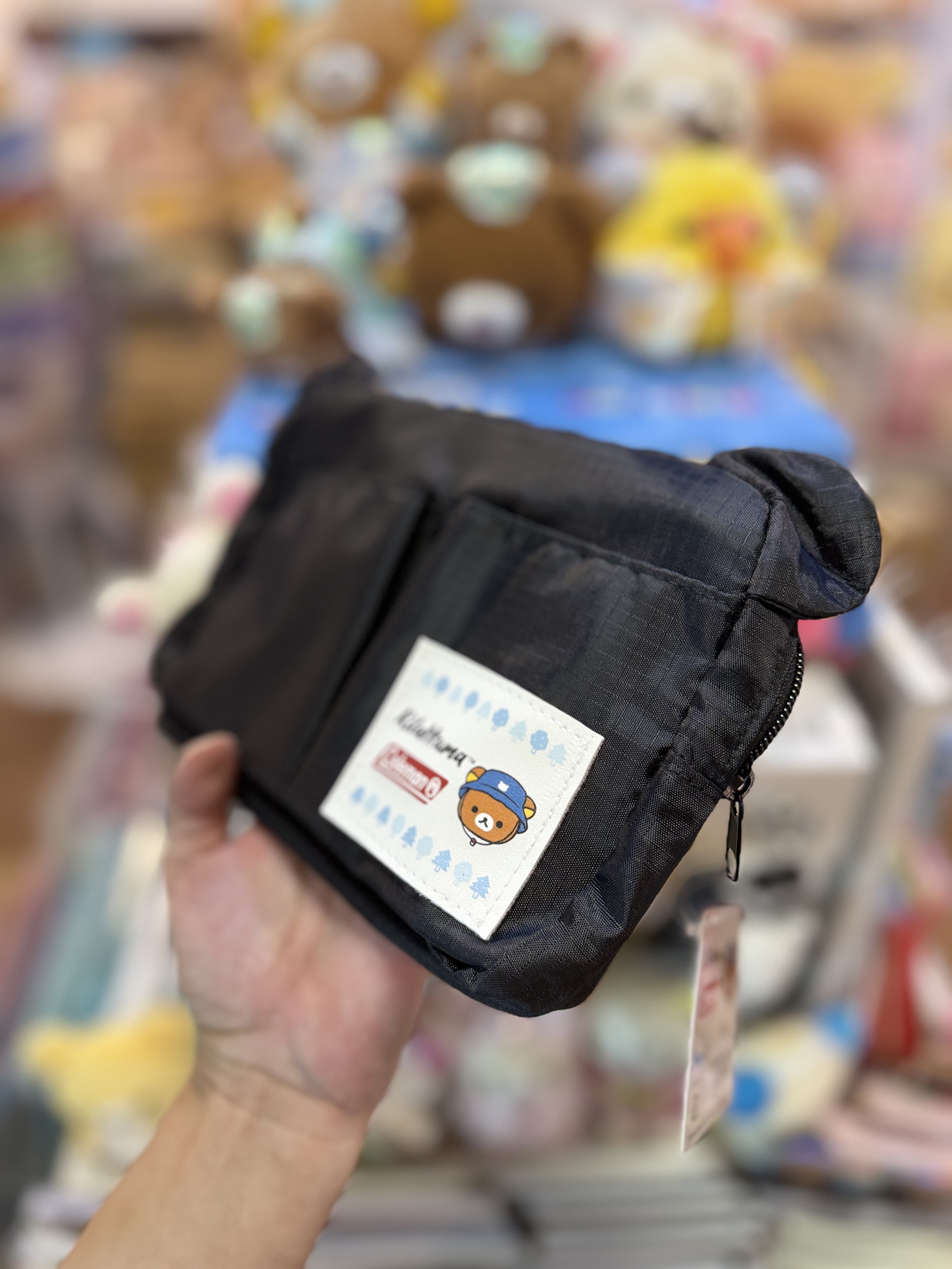 《現貨》全新日本專店限定 rilakkuma  x Coleman 小物/化妝袋