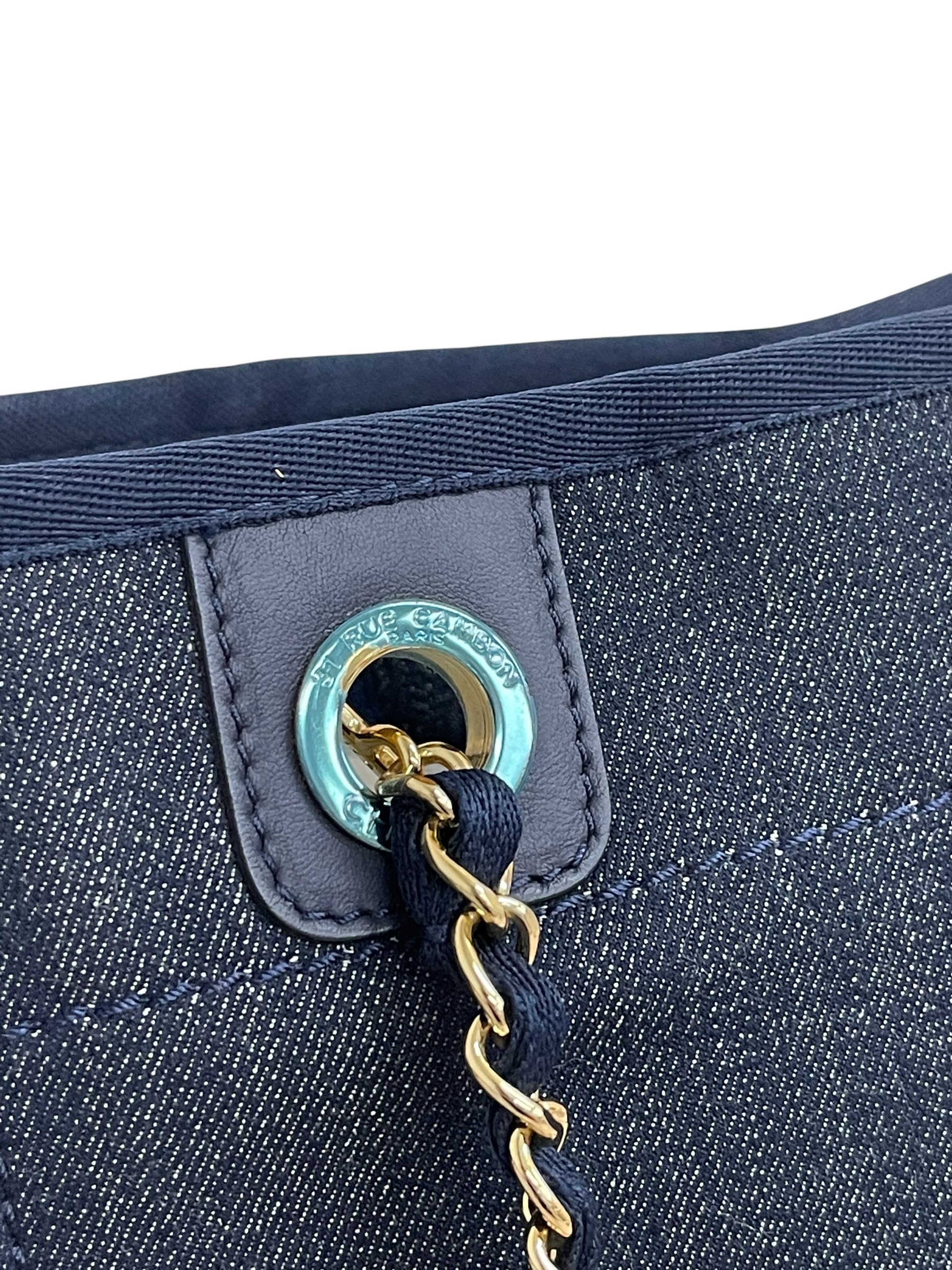 Pre-owned Chanel Deauville Tote Mini / Product Code: 062512