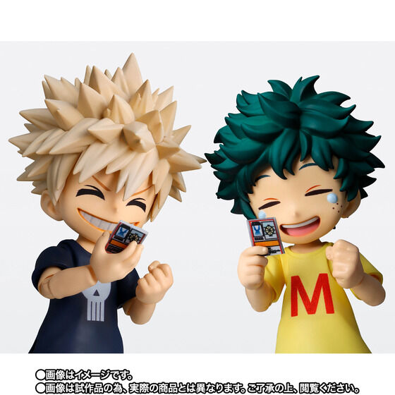 (預訂訂金 $200) (總價 $600) (魂限) Bandai S.H.Figuarts 我的英雄學院 綠谷出久 & 爆豪勝己 -幼年期套裝 (行版) SHF Izuku Midoriya & Katsuki Bakugo