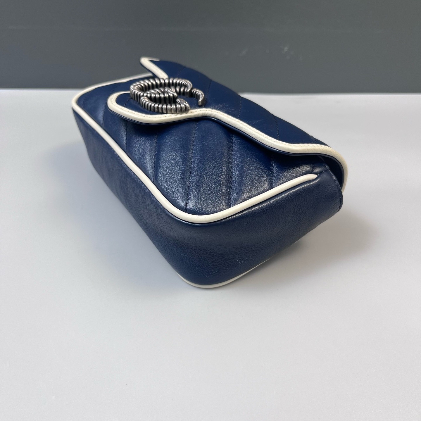 【預訂貨品】Gucci super mini馬蒙拼色包