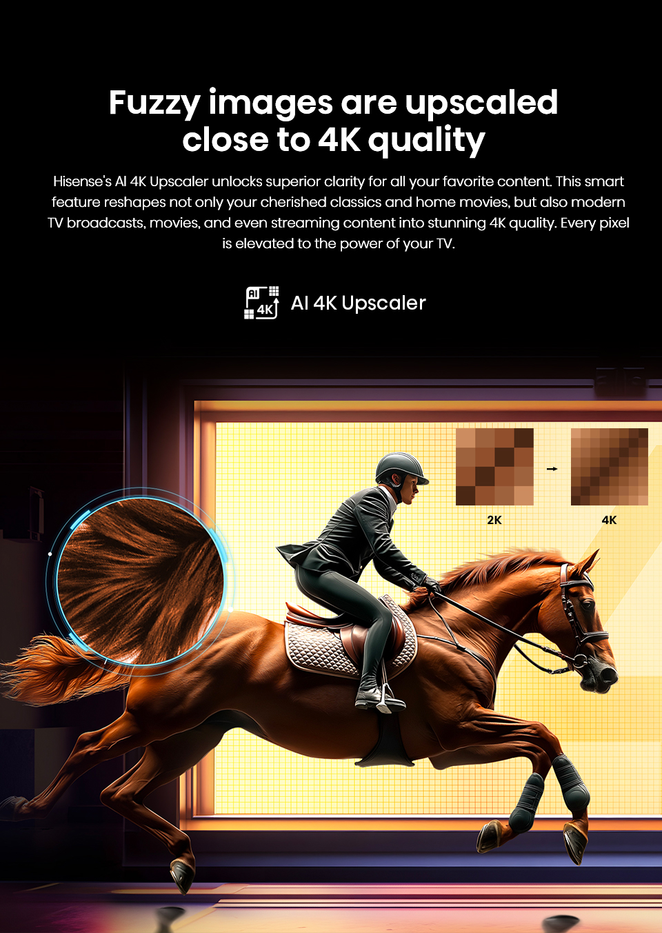 Hisense 65-Inch A6Q Series 4K UHD VIDAA Smart TV (65A6Q)