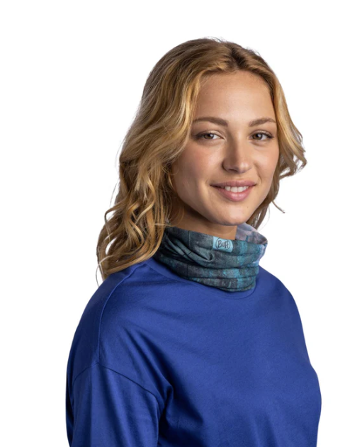 BUFF® CoolNet UV® 多功能頸巾 (藝術家 Gemma Lessinger 設計)｜Surfrider 系列  - Watsea Blue