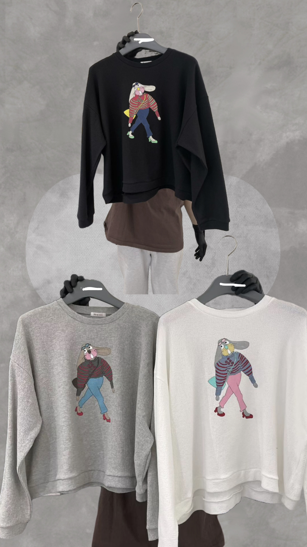 Happy ribbit sweater