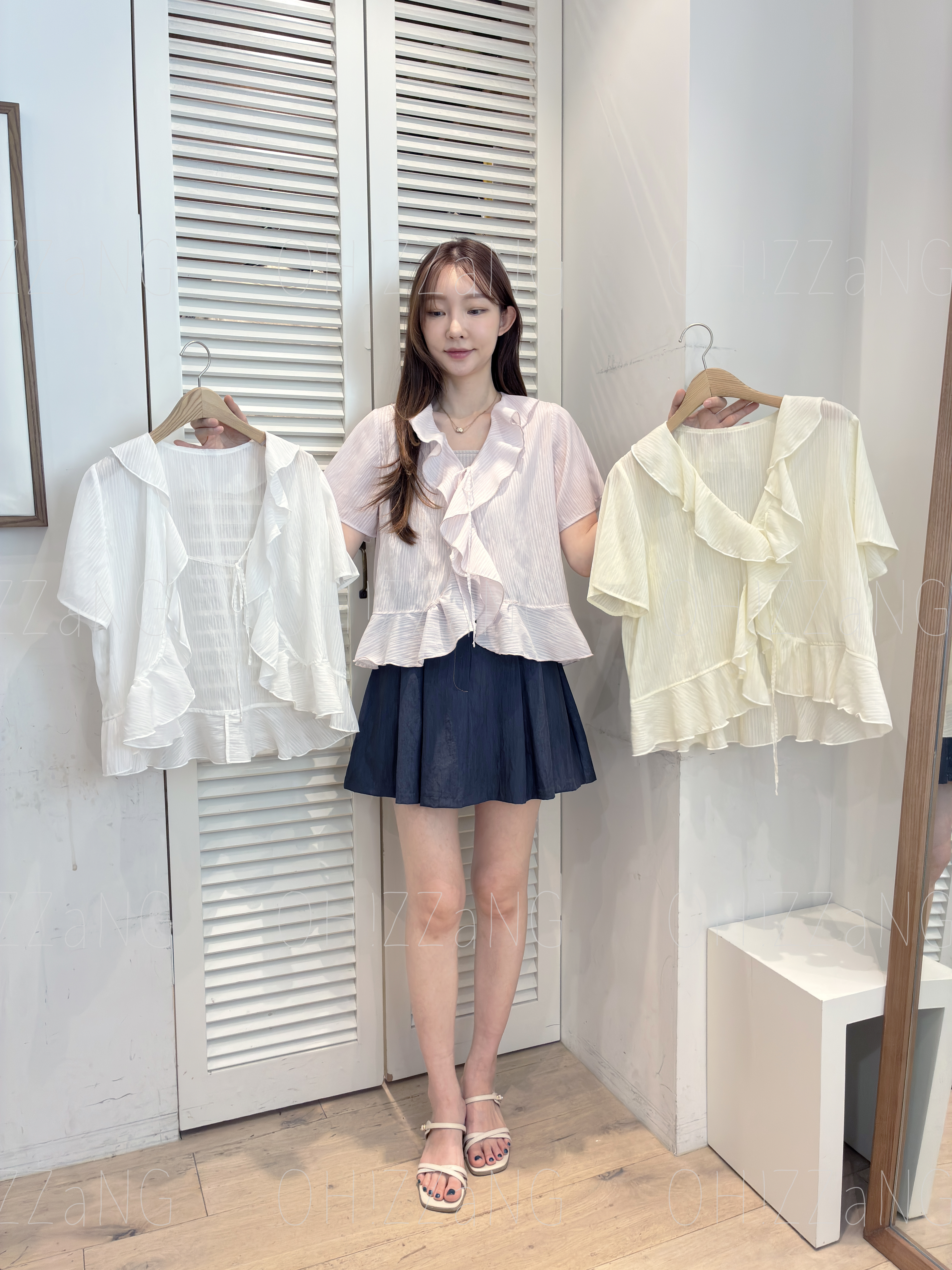 FV11_04 RUFFLE雪紡CGD (3色)