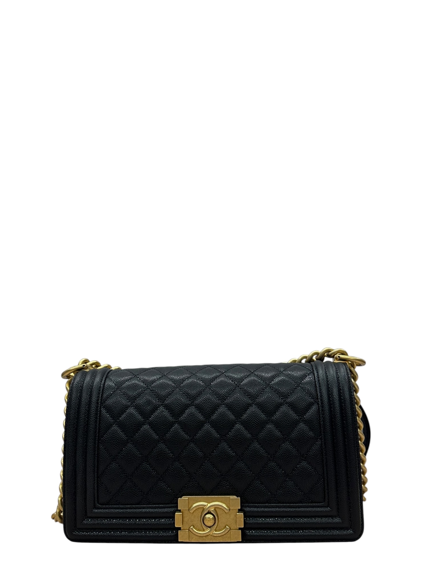 Pre-owned Chanel Boy 25 Flap Bag Calfskin / Product Code: 082103