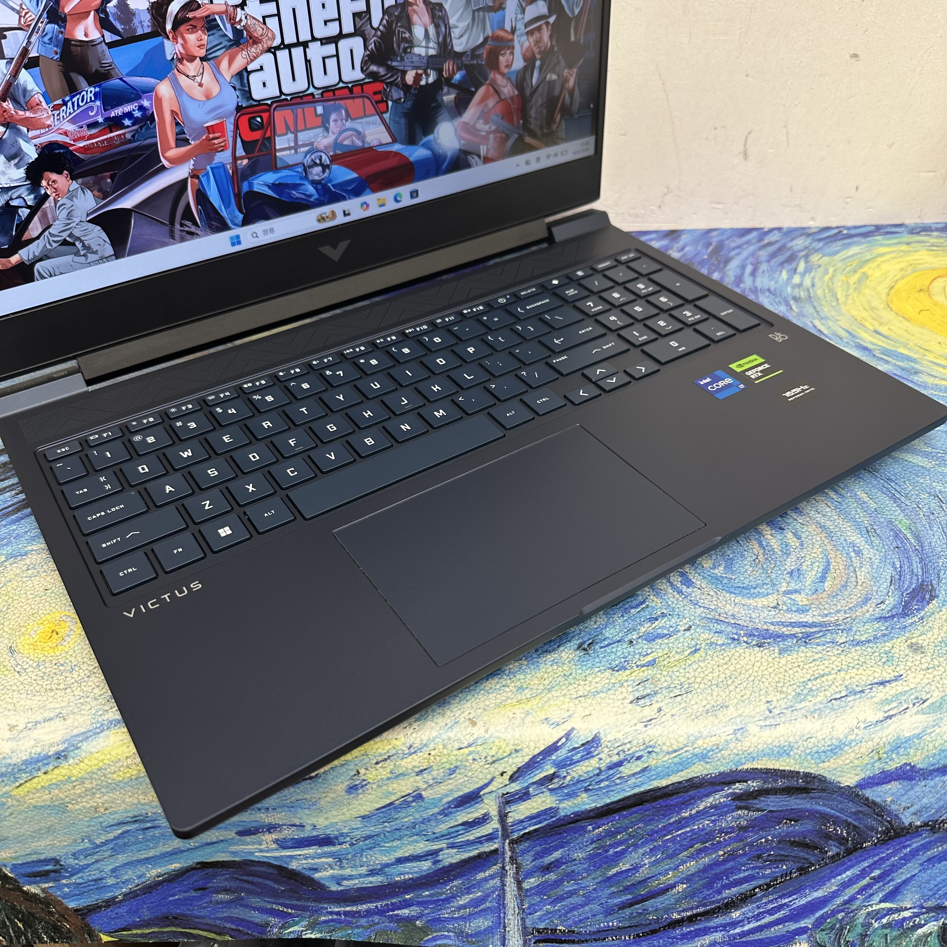 #5879 HP 頂級電競Victus/i7-13700H/ 16GB Ram/1TB SSD/14核心/144Hz/B&O超靚聲喇叭/ Gaming Laptop / Notebook / PC / Pc Gaming / Movie / Netflix / YouTube / GTA / Win11 /Office