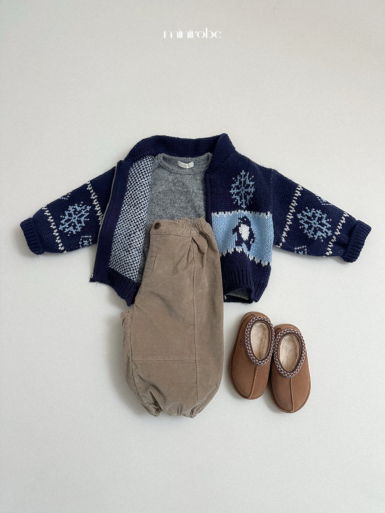 Mnirobe | Penguin Knit Cardigan