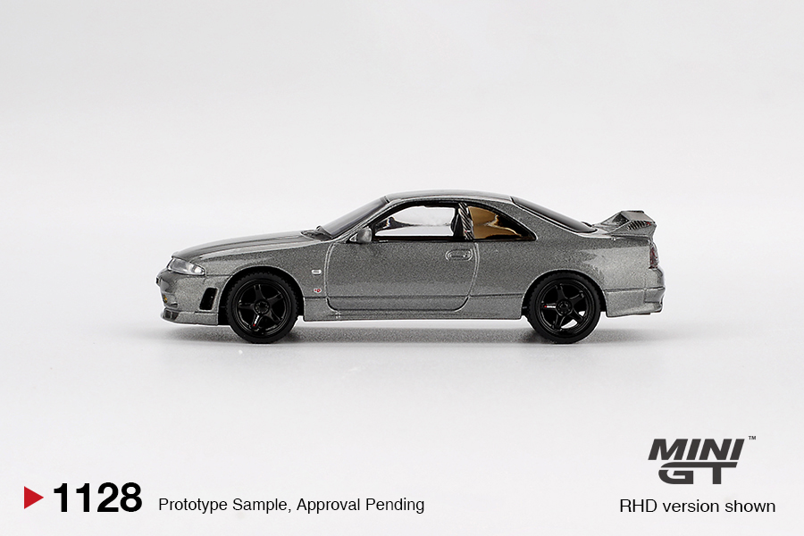 Mini GT 1/64 NISSAN Skyline GT-R Dark Metal Gray (NISMO BCNR33 CRS Version) - MGT01128-R