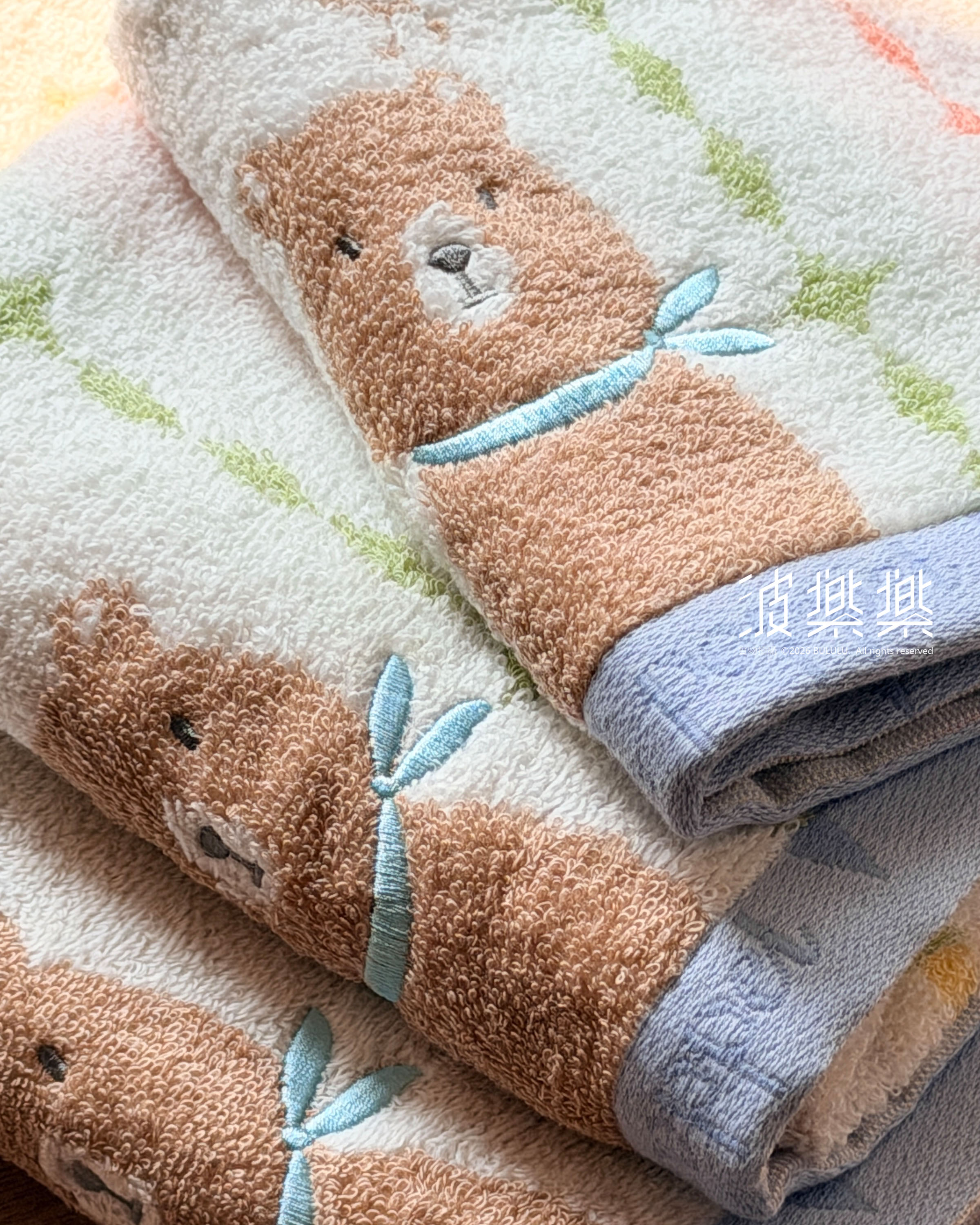 \ ℕ𝔼𝕎! / Poppet 動物系列【熊熊】今治毛巾