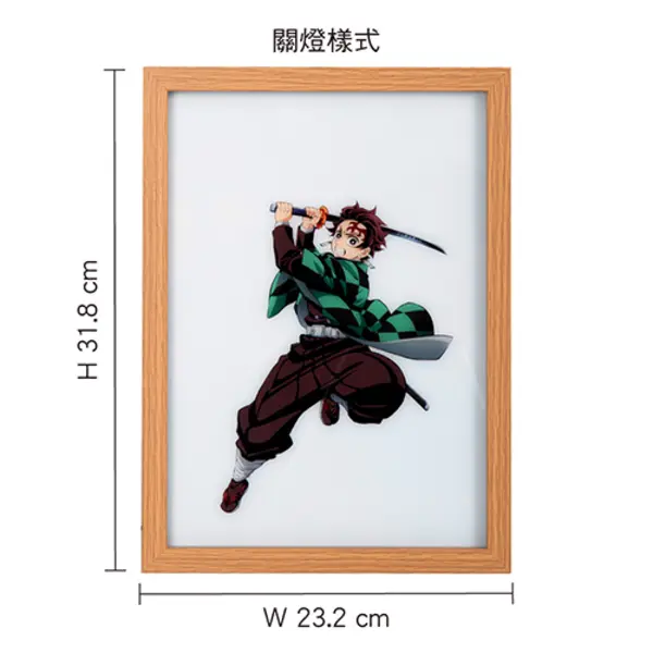 📦訂購 台灣代購 木棉花 鬼滅劇場版 炭 燈光畫