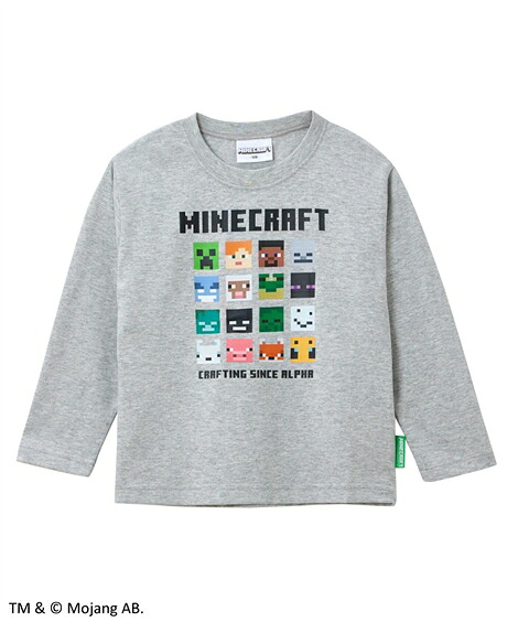 🆕【⭐訂購⭐】日本直送 🇯🇵🌀#Minecraft 長袖 tee［4款選］🌀[PLIA-0152] [261021]