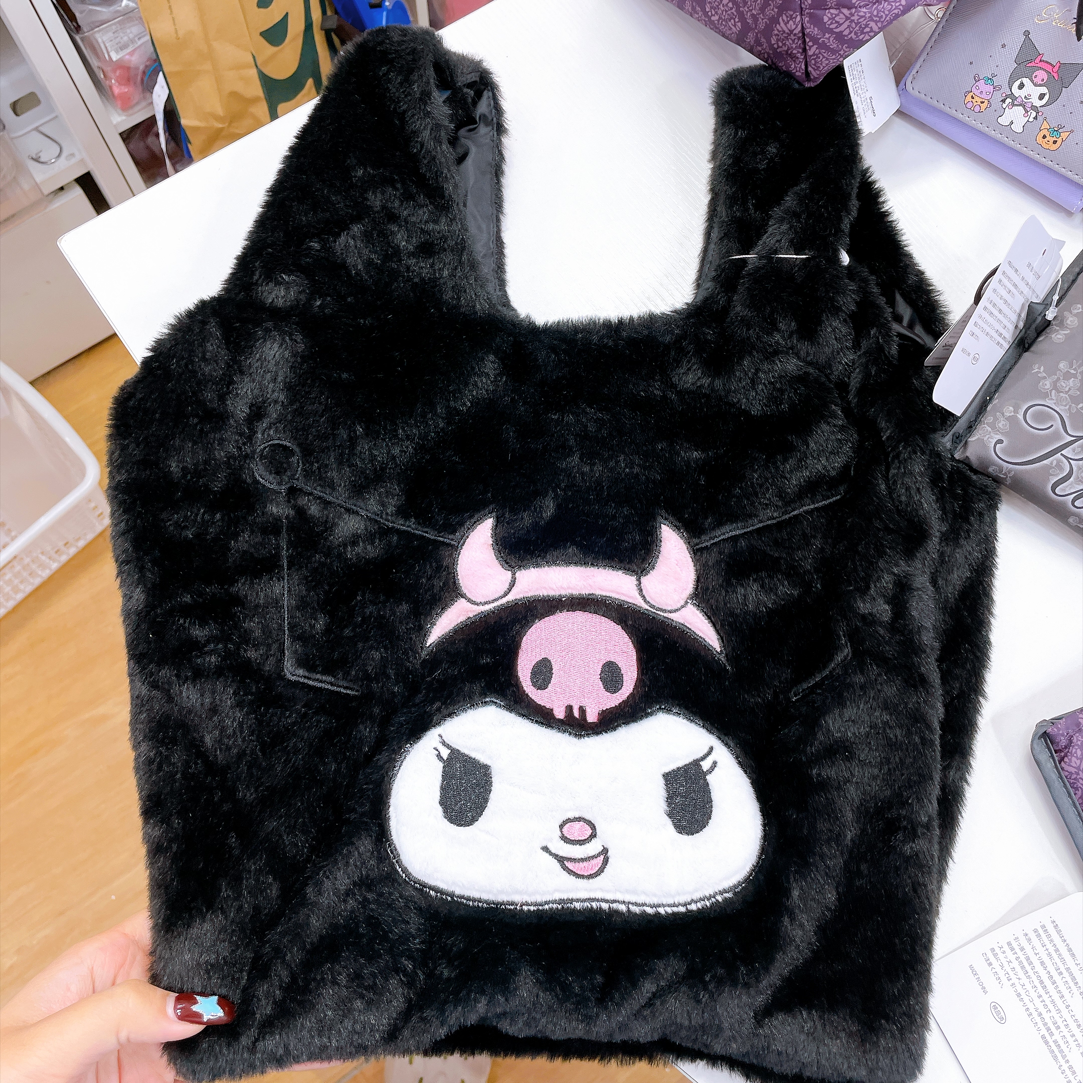 日本直送Sanrio Kurumi新款家居產品環保袋卡套毛巾化妝袋