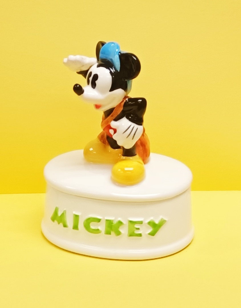 BONE CHINA CONTAINER BOX 骨瓷收納盒  Mickey Mouse   (KD-108)