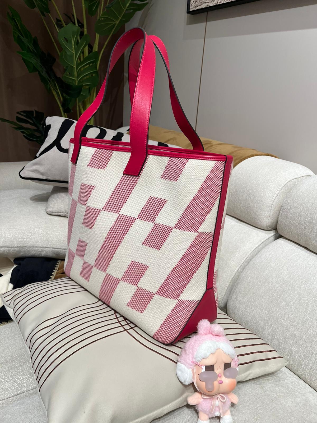 Hermes CABAS H EN BIAIS 40 BAG 100%Authentic,98%new ✅dust bag  