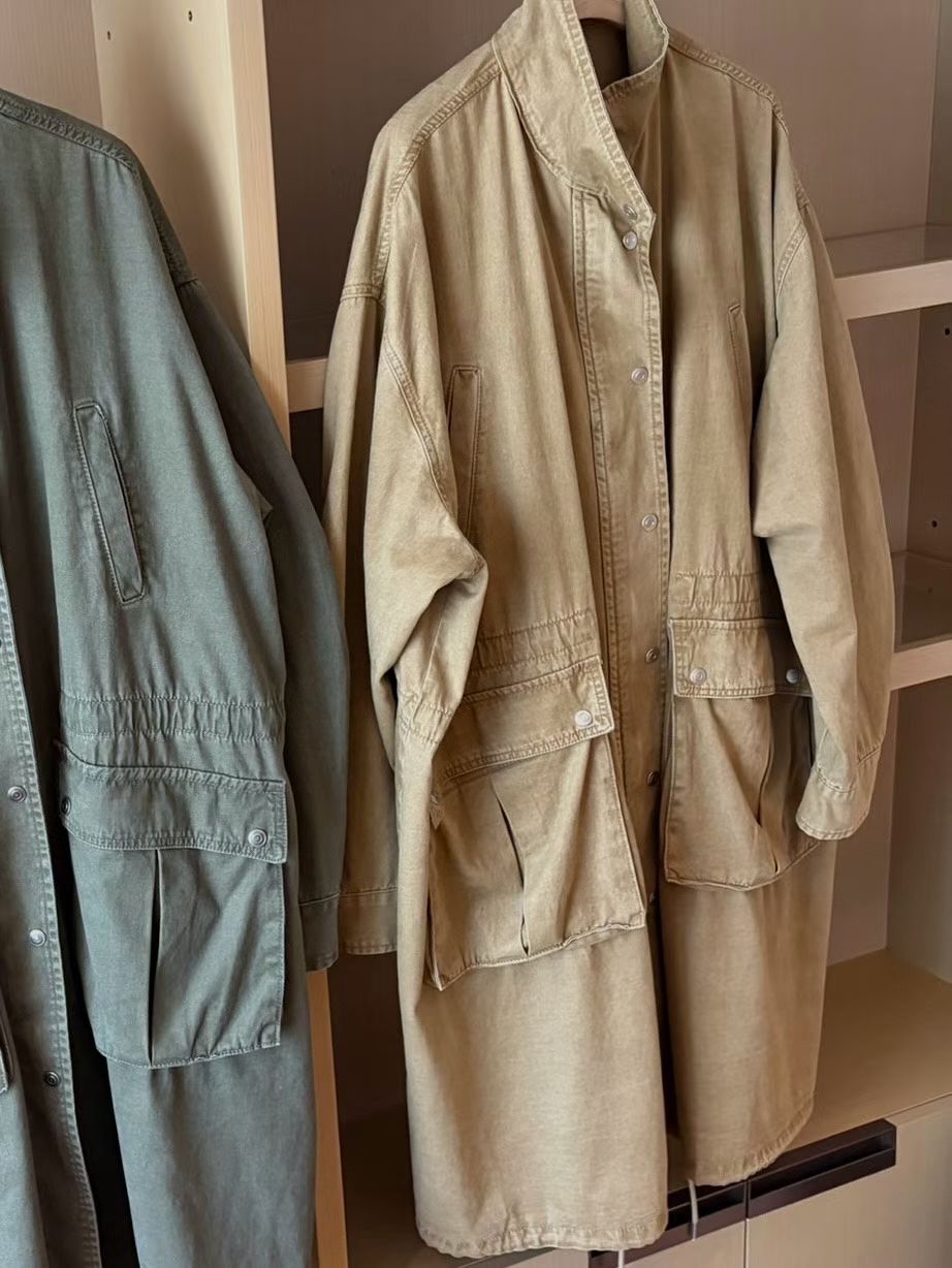 Long utility jacket 