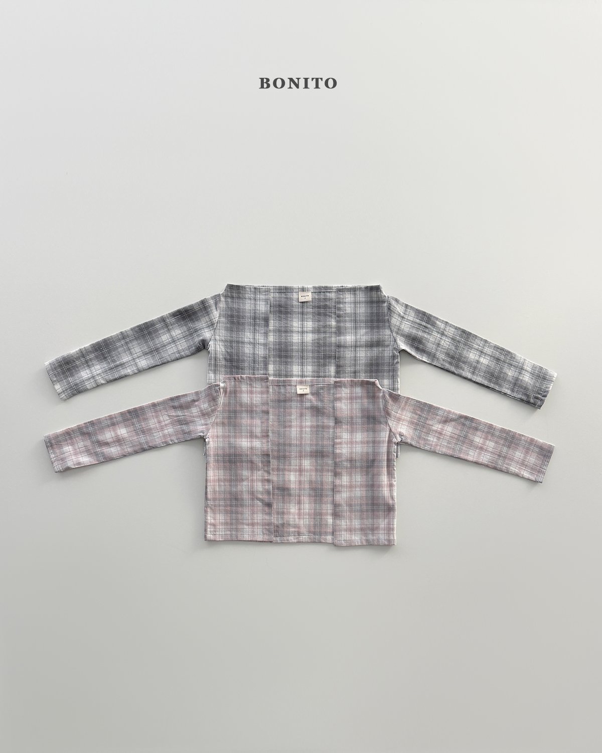 Bonito | Chec Shawl (Pink/Grey free size )