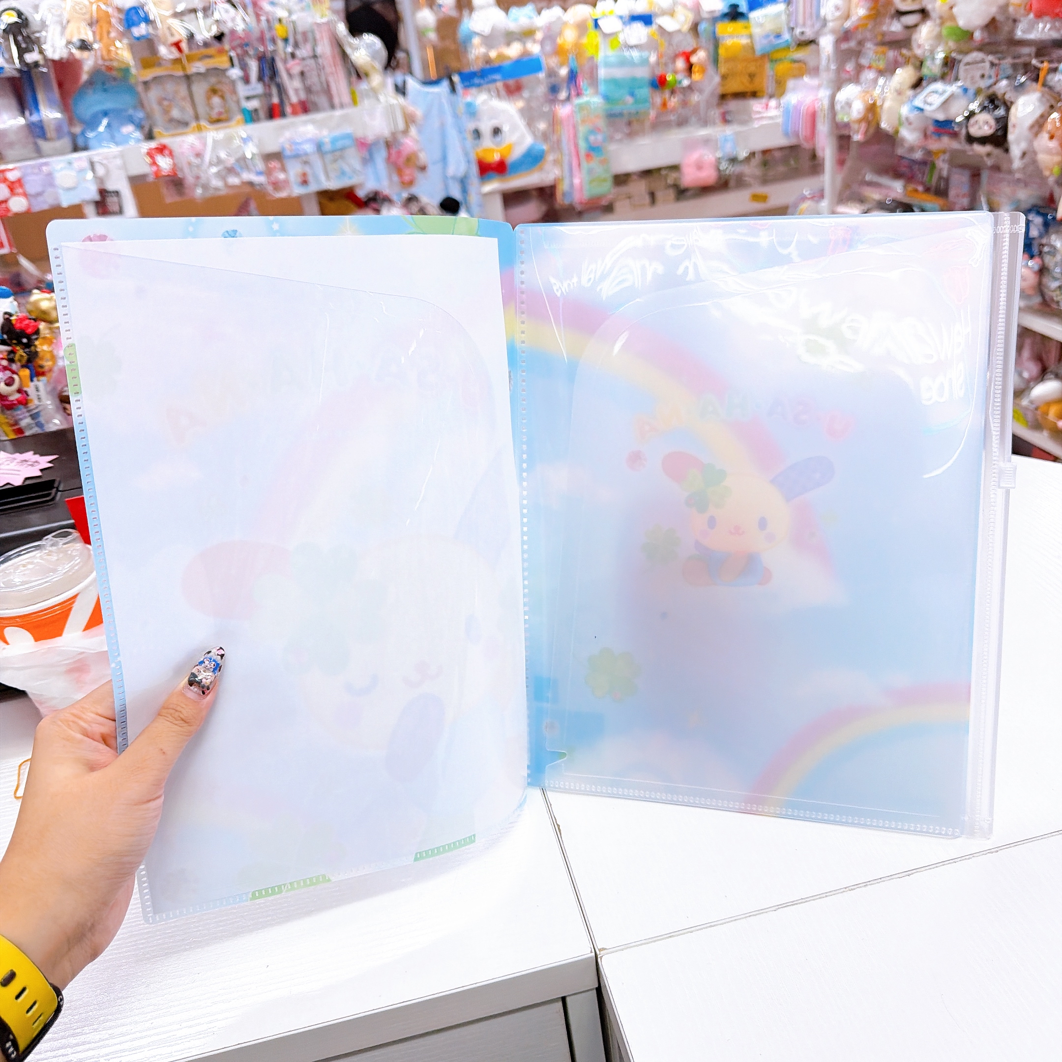 日本直送Sanrio Usahana活頁file