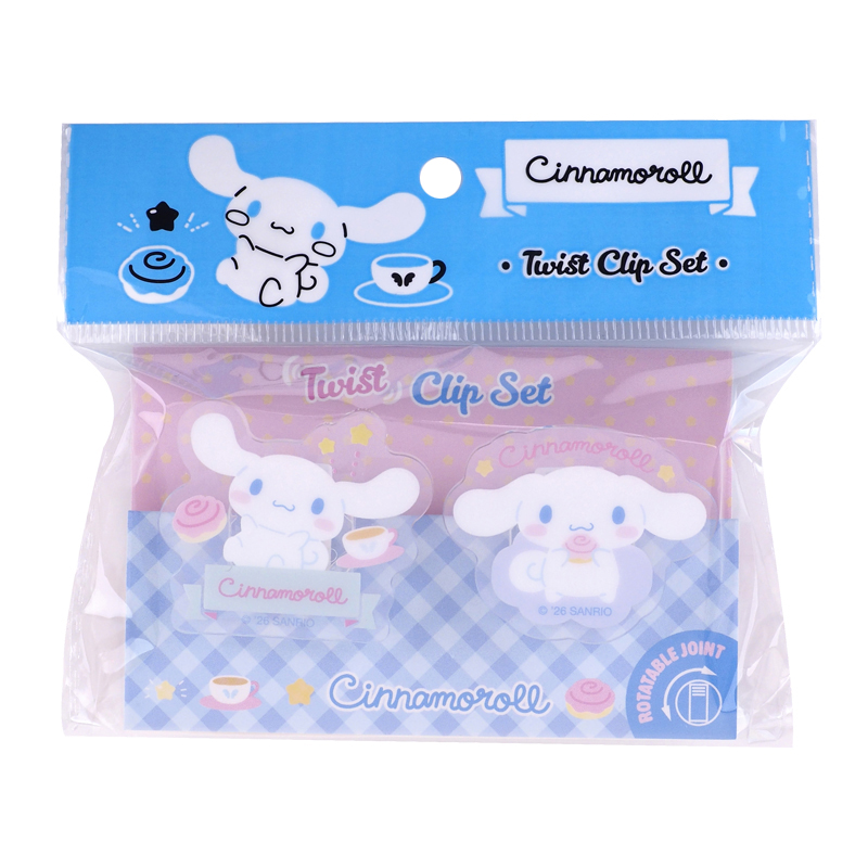 Cinnamoroll Acrylic Clips Set (2Pcs/ Set) 文件夾子套裝 (2個)